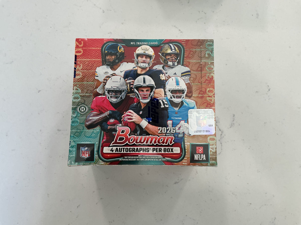 2026 Bowman Football Jumbo Hobby Box