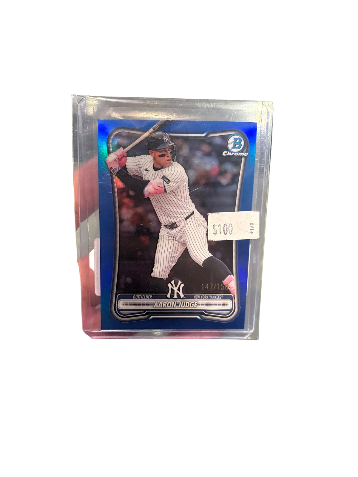 2026 Bowman Chrome 1st Angel Nunez  081/150 True Blue Autograph