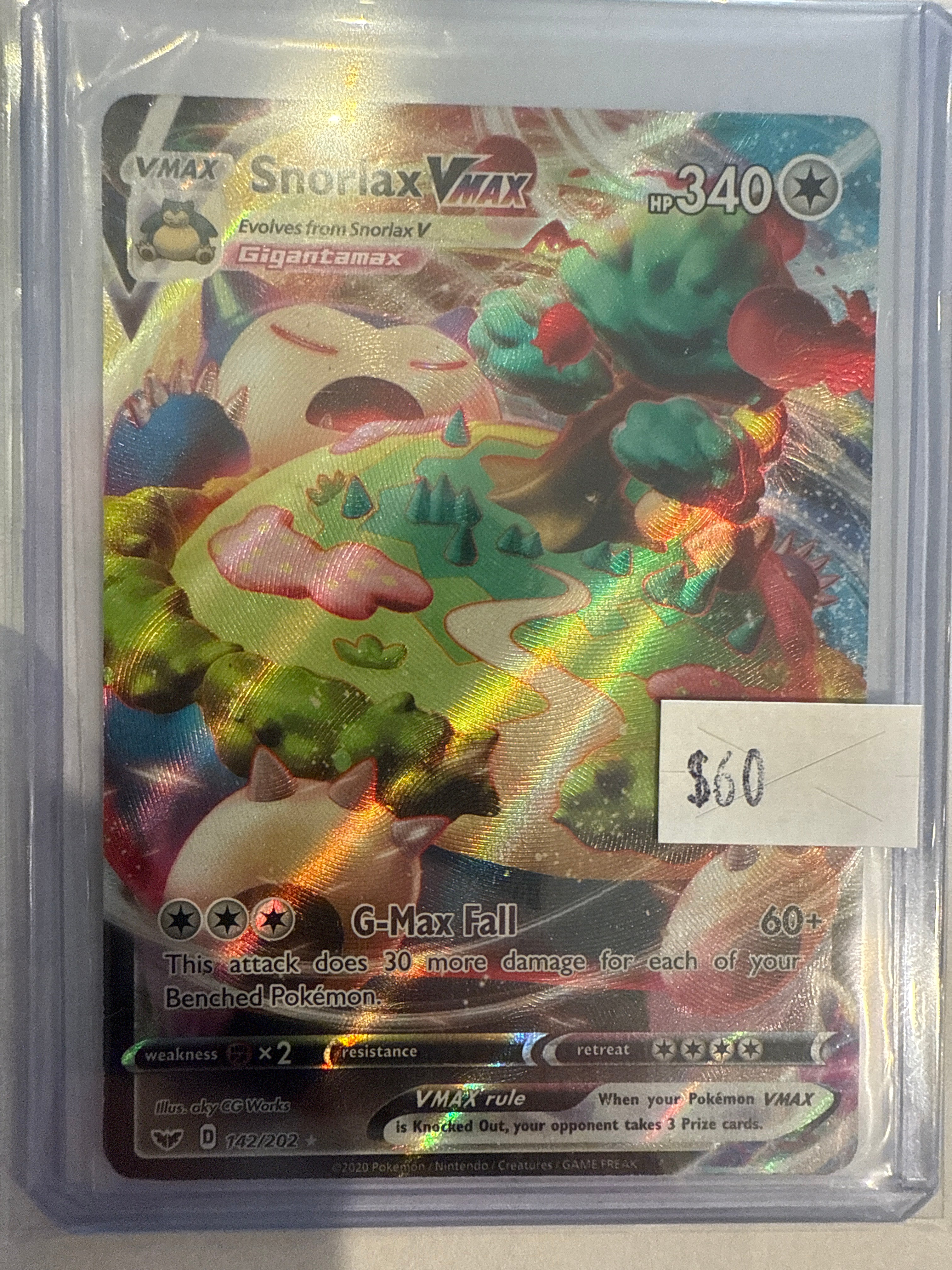 Snorlax VMax 142