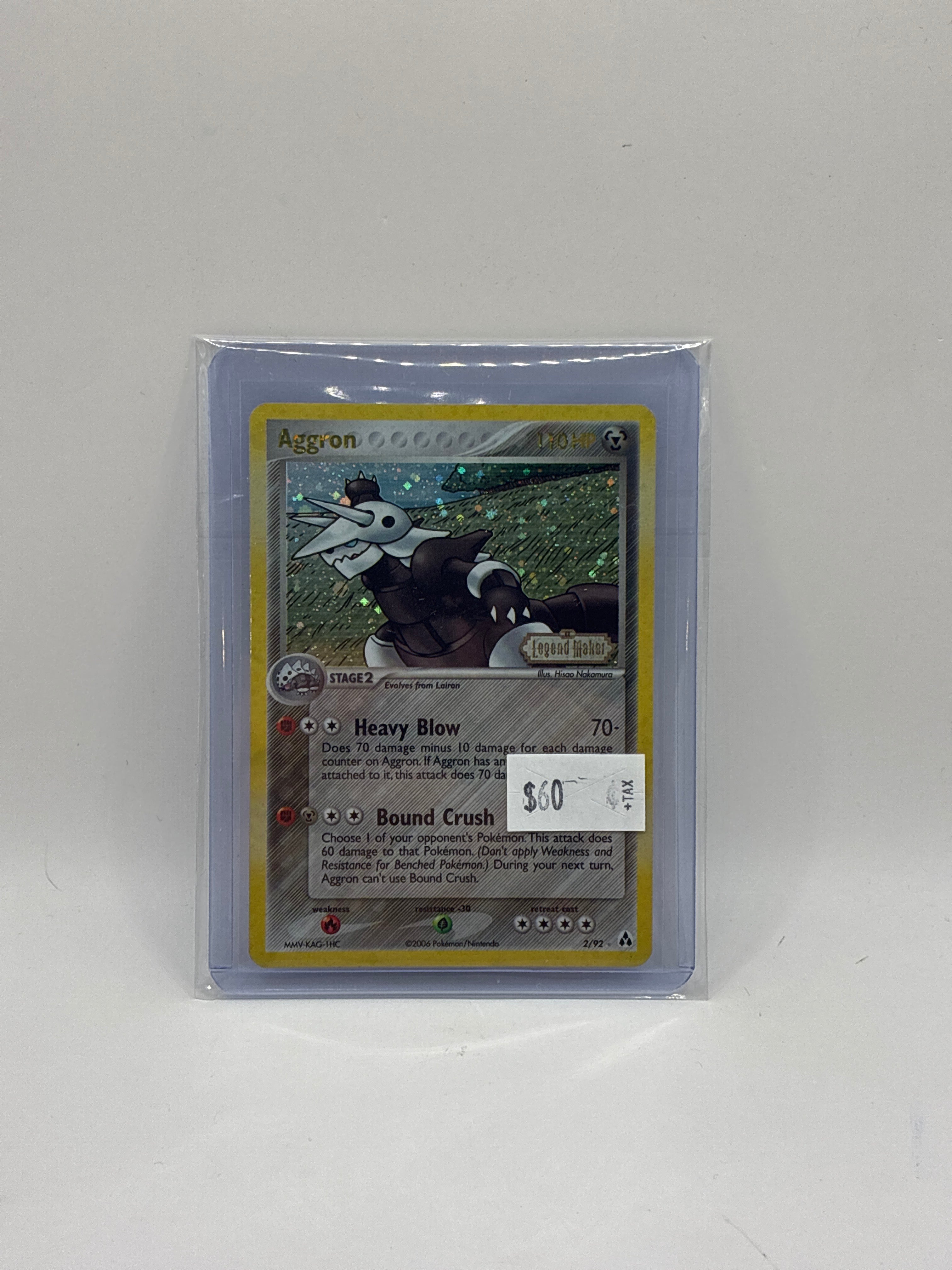 Aggron 2/92 Legend Maker Reverse Holo