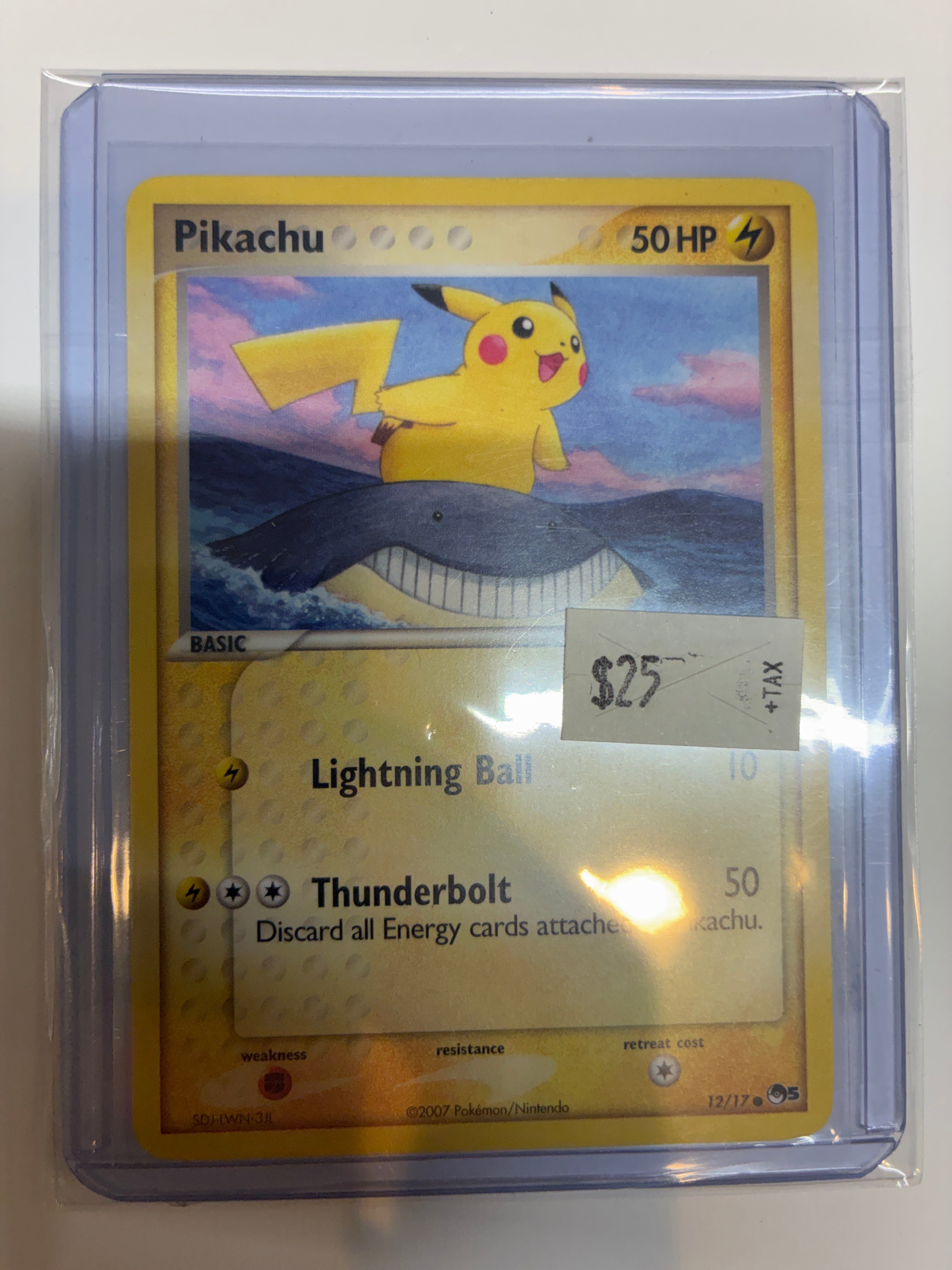 Pikachu 012/017 POP Series 5 Regular