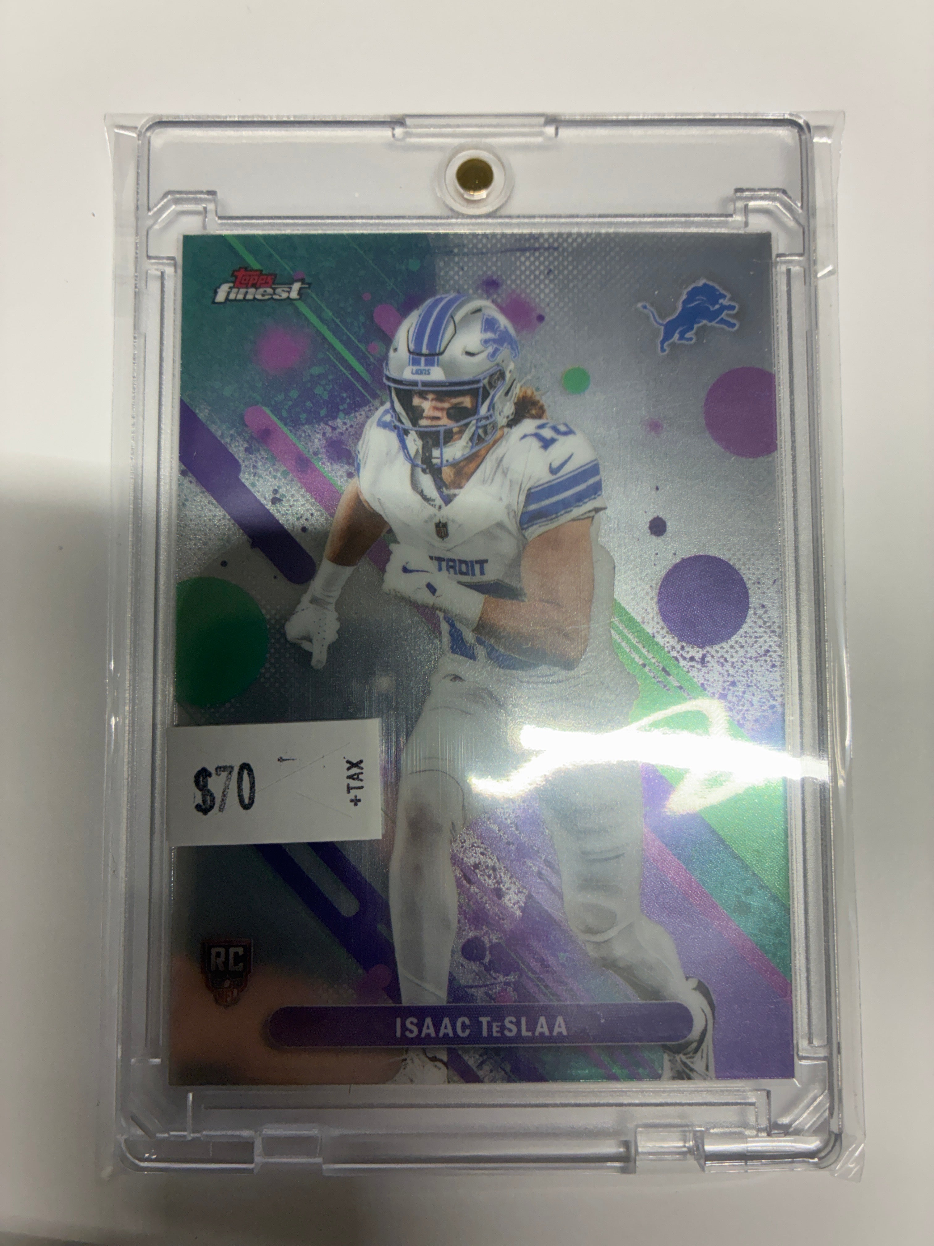 2025 Topps Finest Isaac TeSlaa Rookie Finest Performance #31