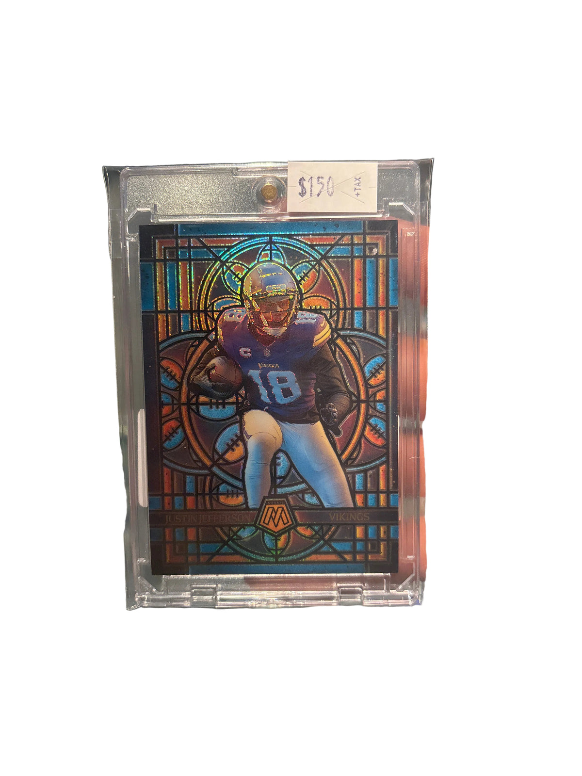 2025 Panini Mosaic Justin Jefferson Stain Glass