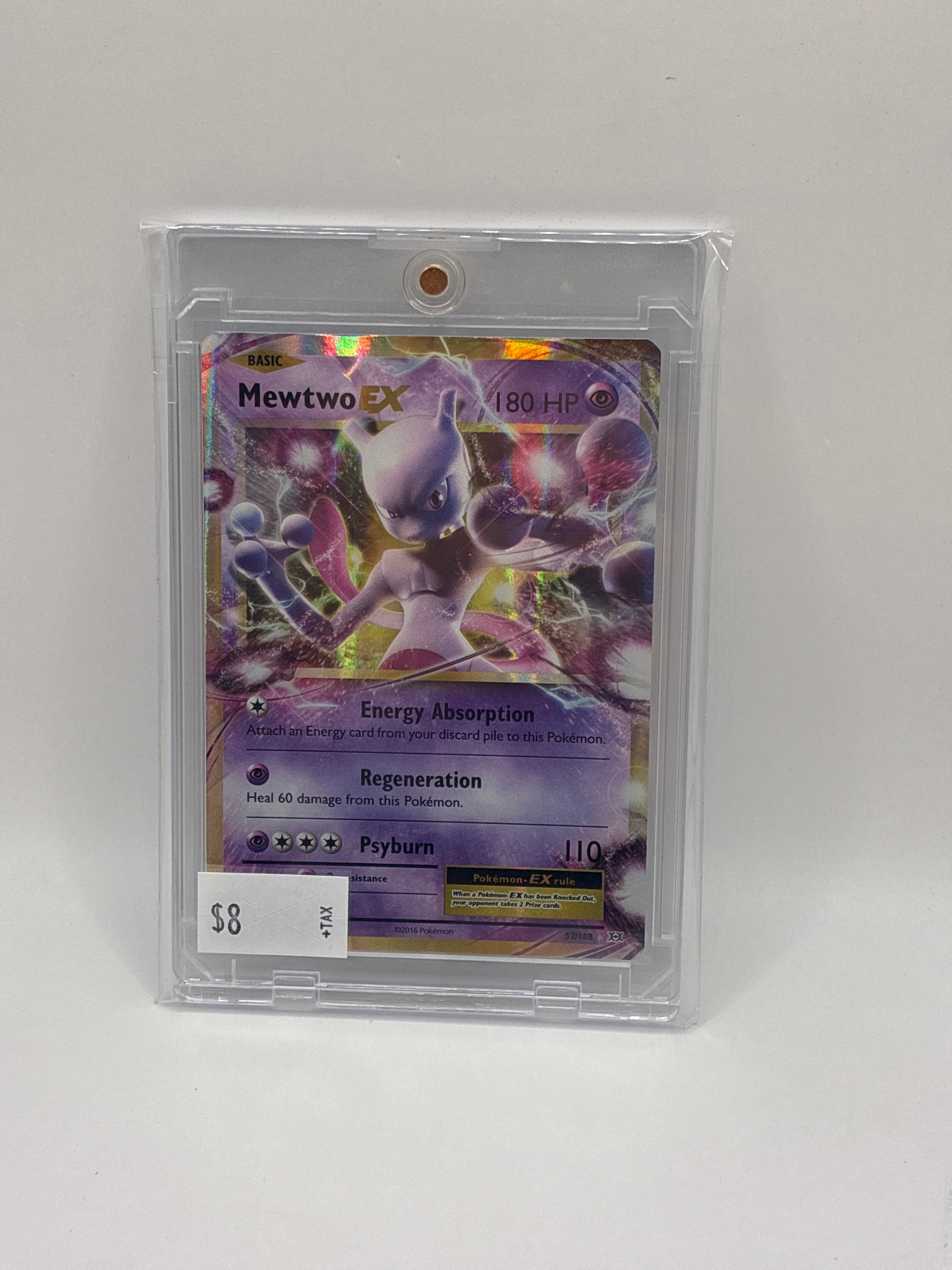 Mewtwo EX 52/108 Evolutions Holo