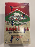 2025 Topps Chrome Platinum Baseball Hobby Box