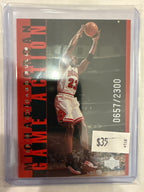 1998 Upper Deck Michael Jordan Game Action 657/2300