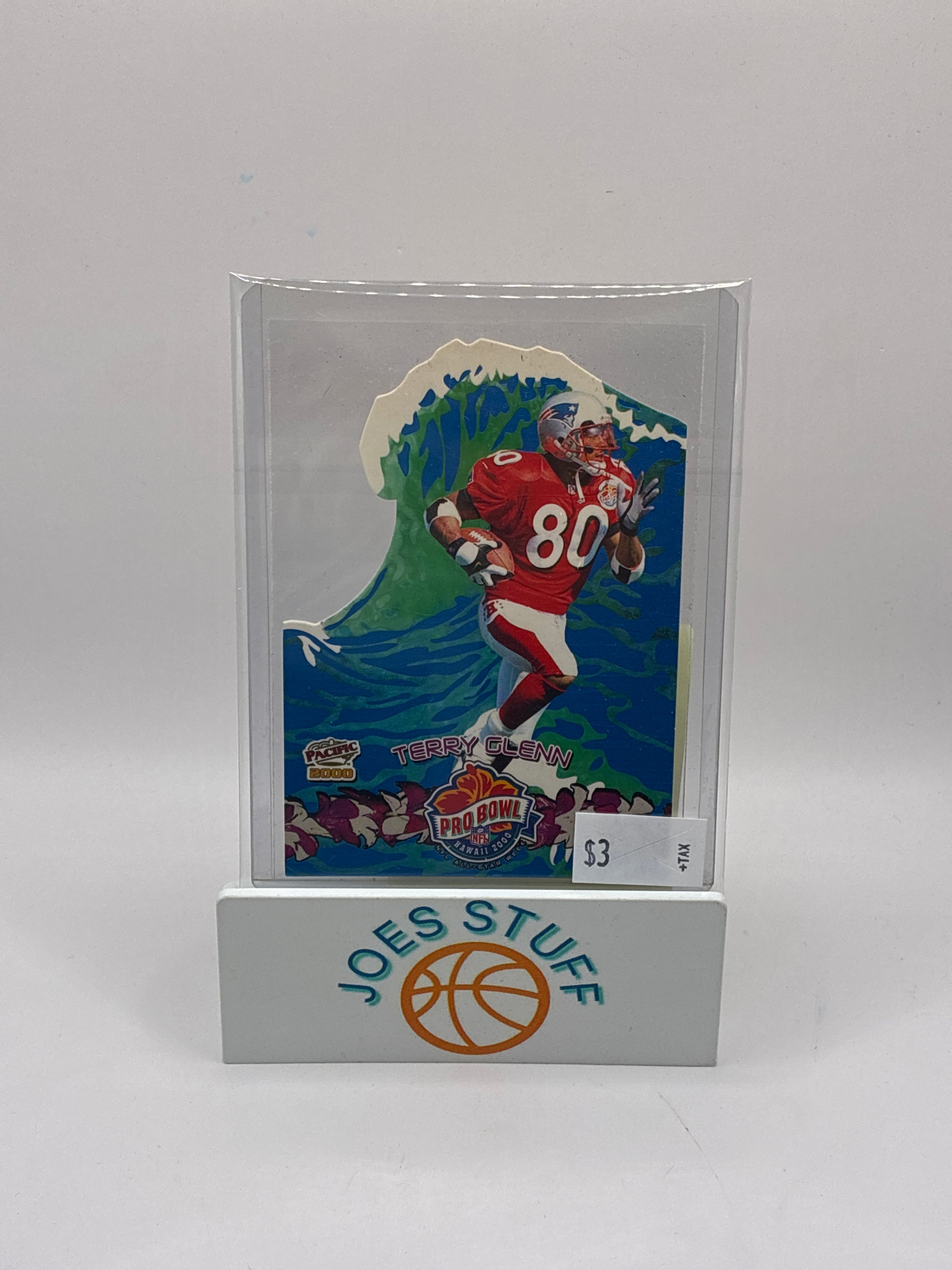 2000 Pacific Pro Bowl Die Cuts Terry Glenn #14
