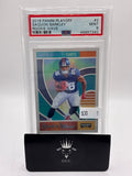 2018 Panini Playoff Rookie Wave Saquon Barkley PSA 9