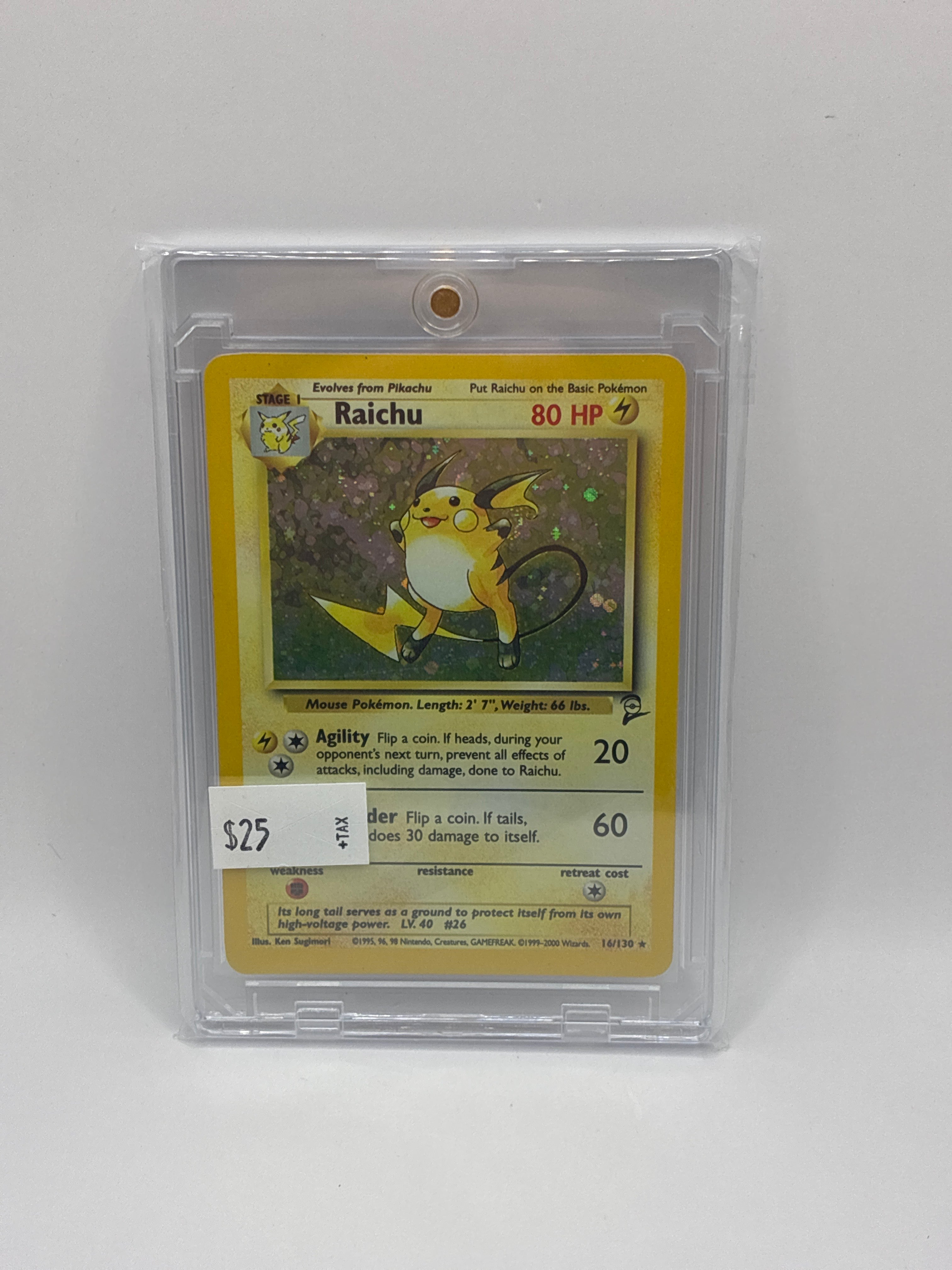 Raichu 014/102 Base Set Holo