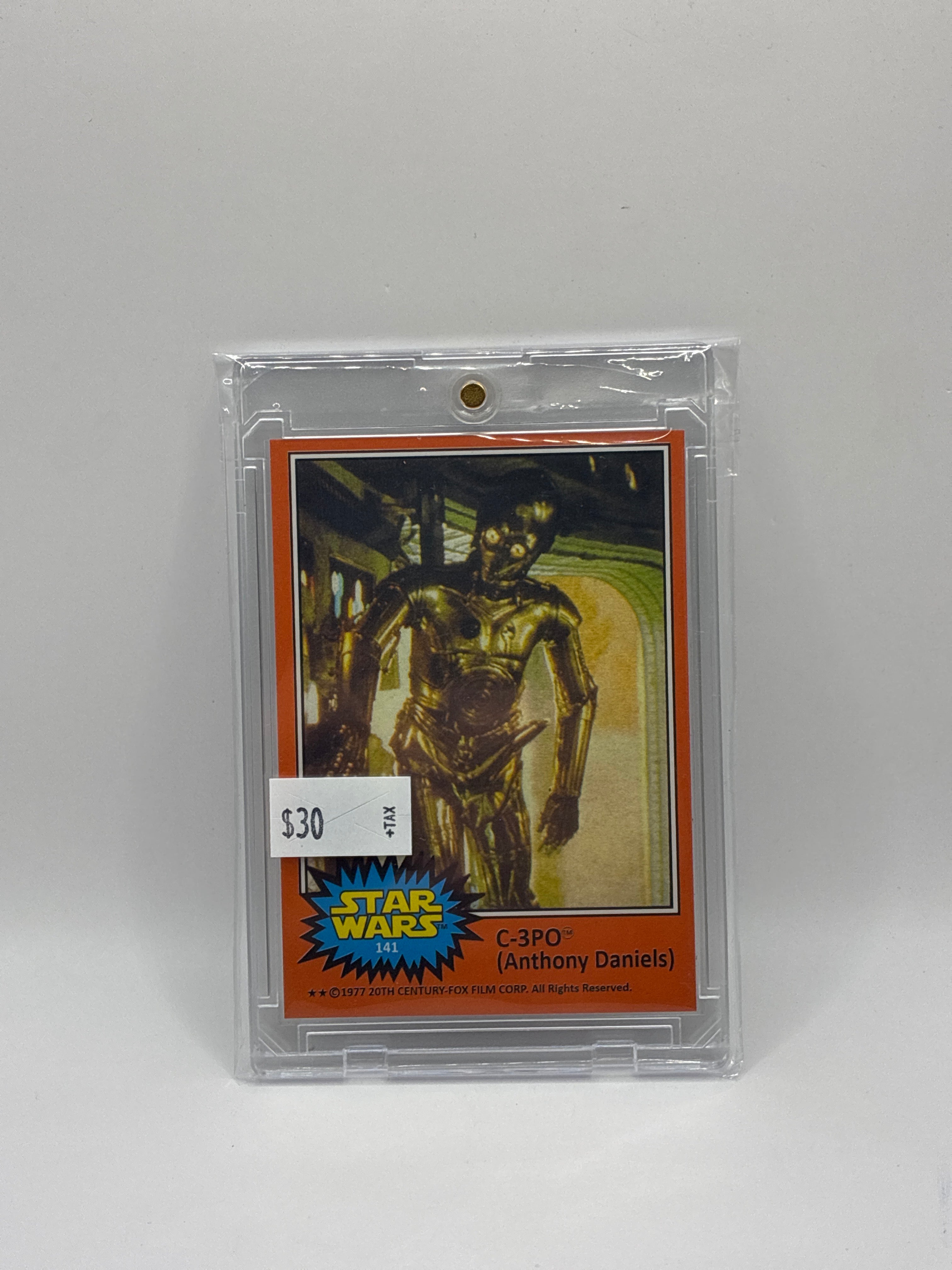 1977 Star Wars C-3PO Card