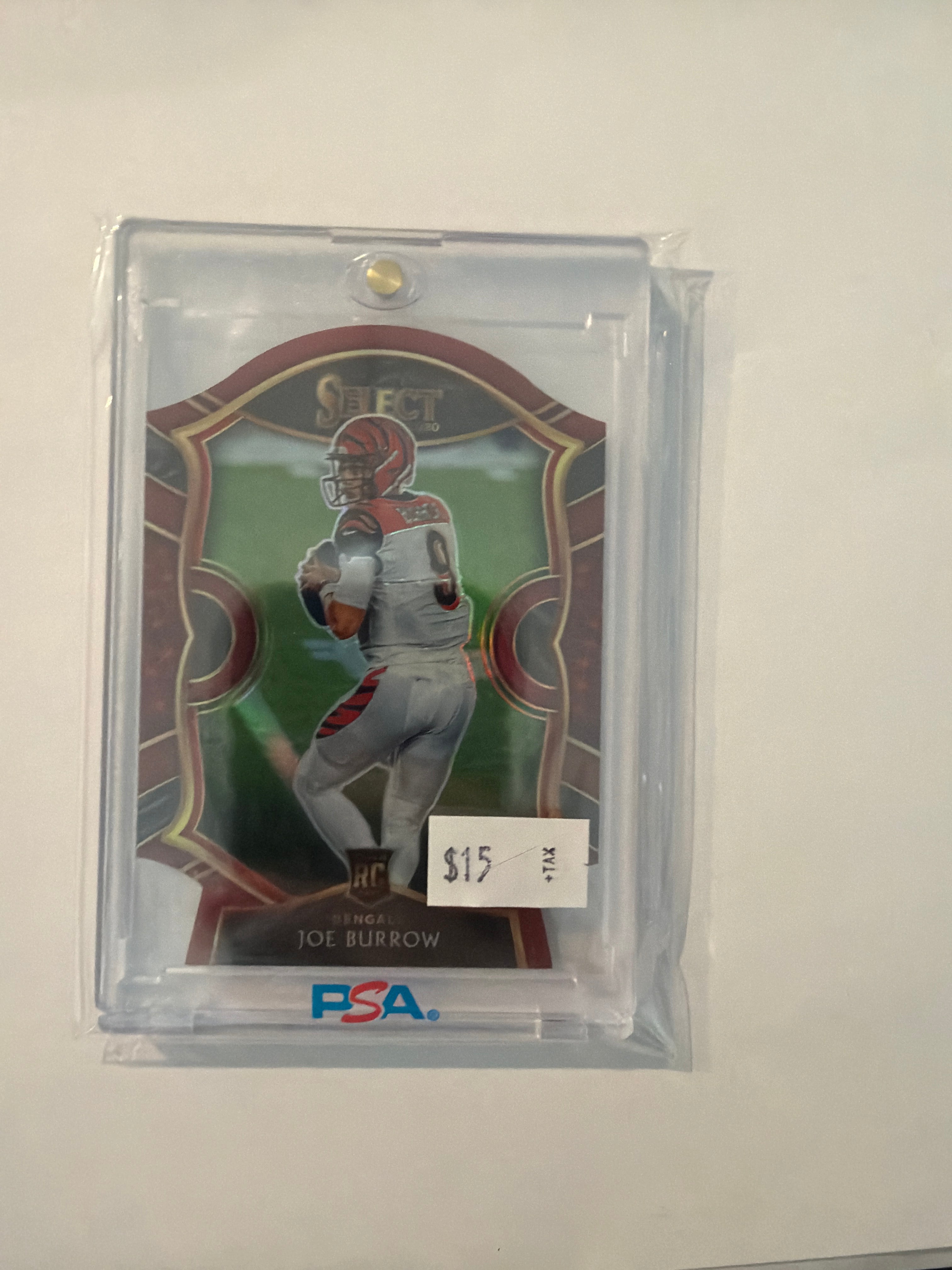 2020 select Joe burrow rookie card