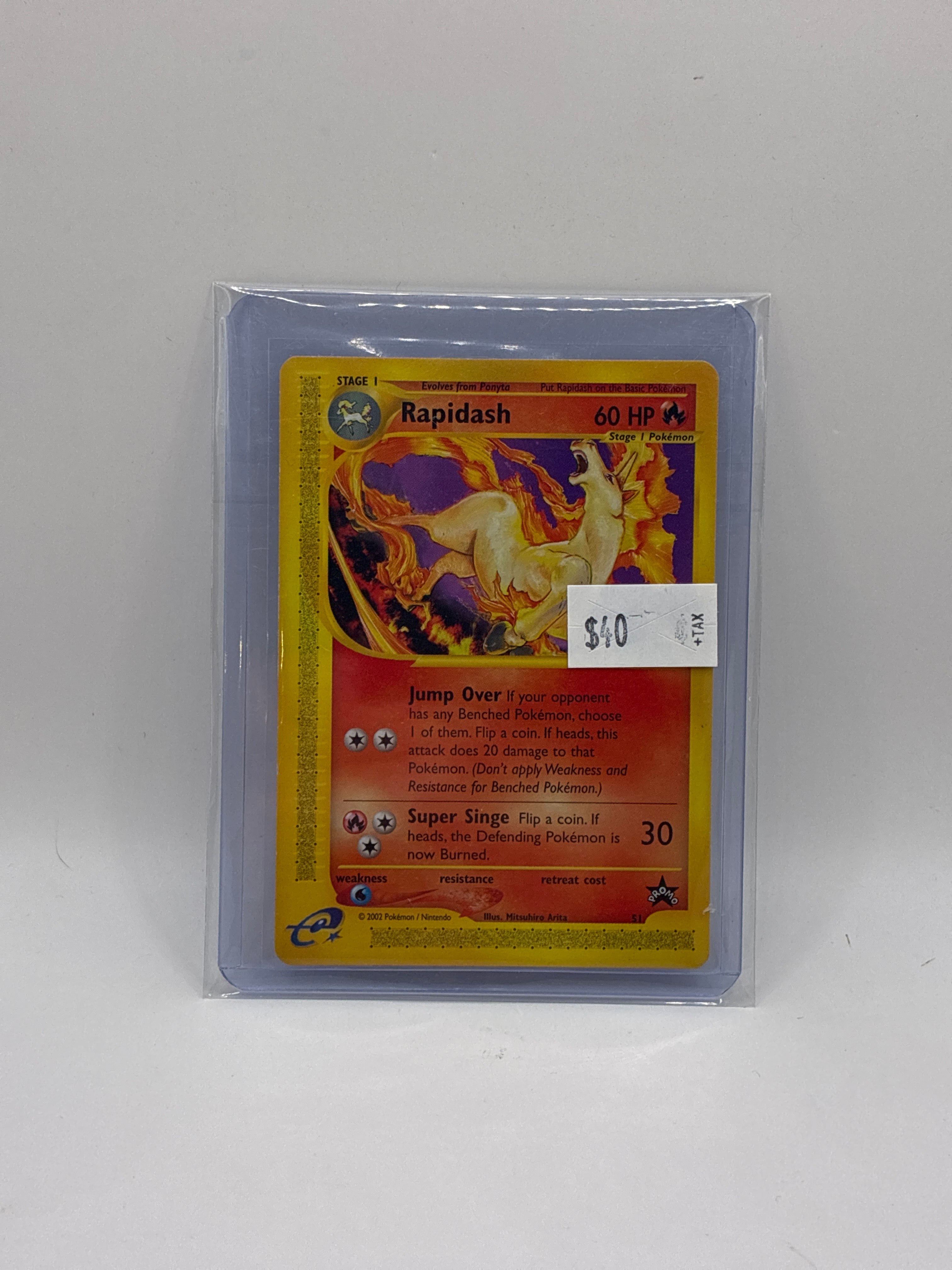 Rapidash 51/53 Wotc Promo Regular