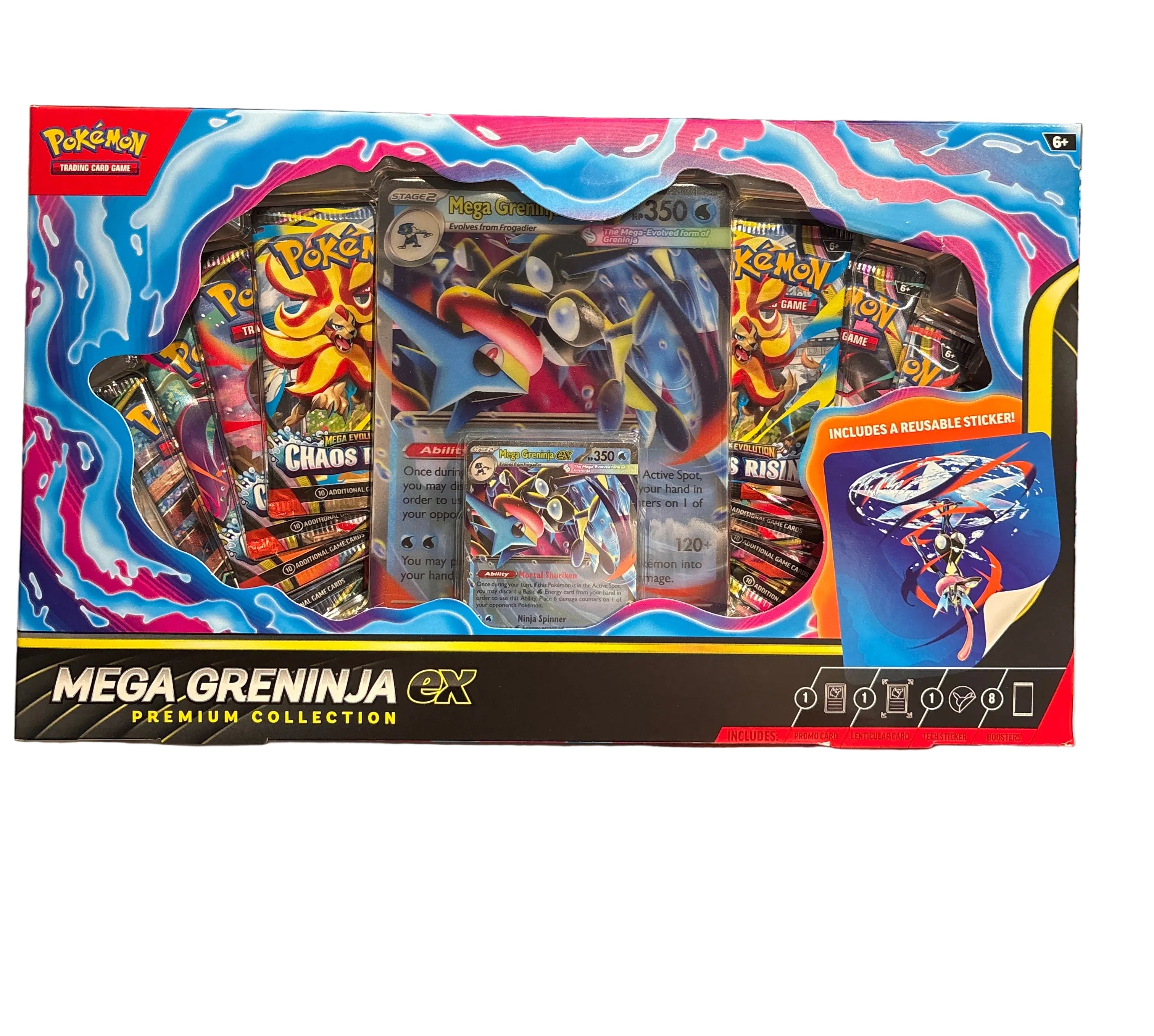 Mega Greninja ex Premium Collection Box Pokemon TCG