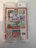 2017 Panini contender draft picks Tim Tebow season ticket ￼