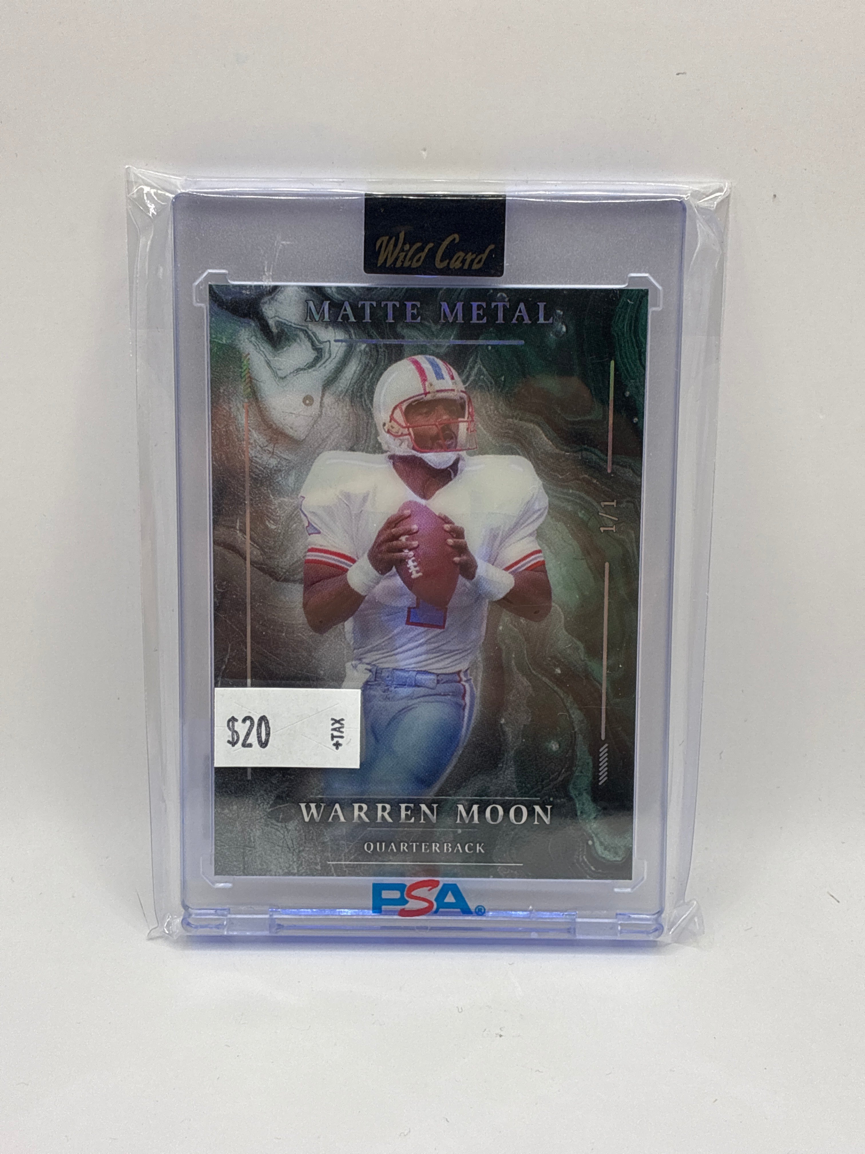 2026 Wild Card Matte Metal Warren Moon 1/1