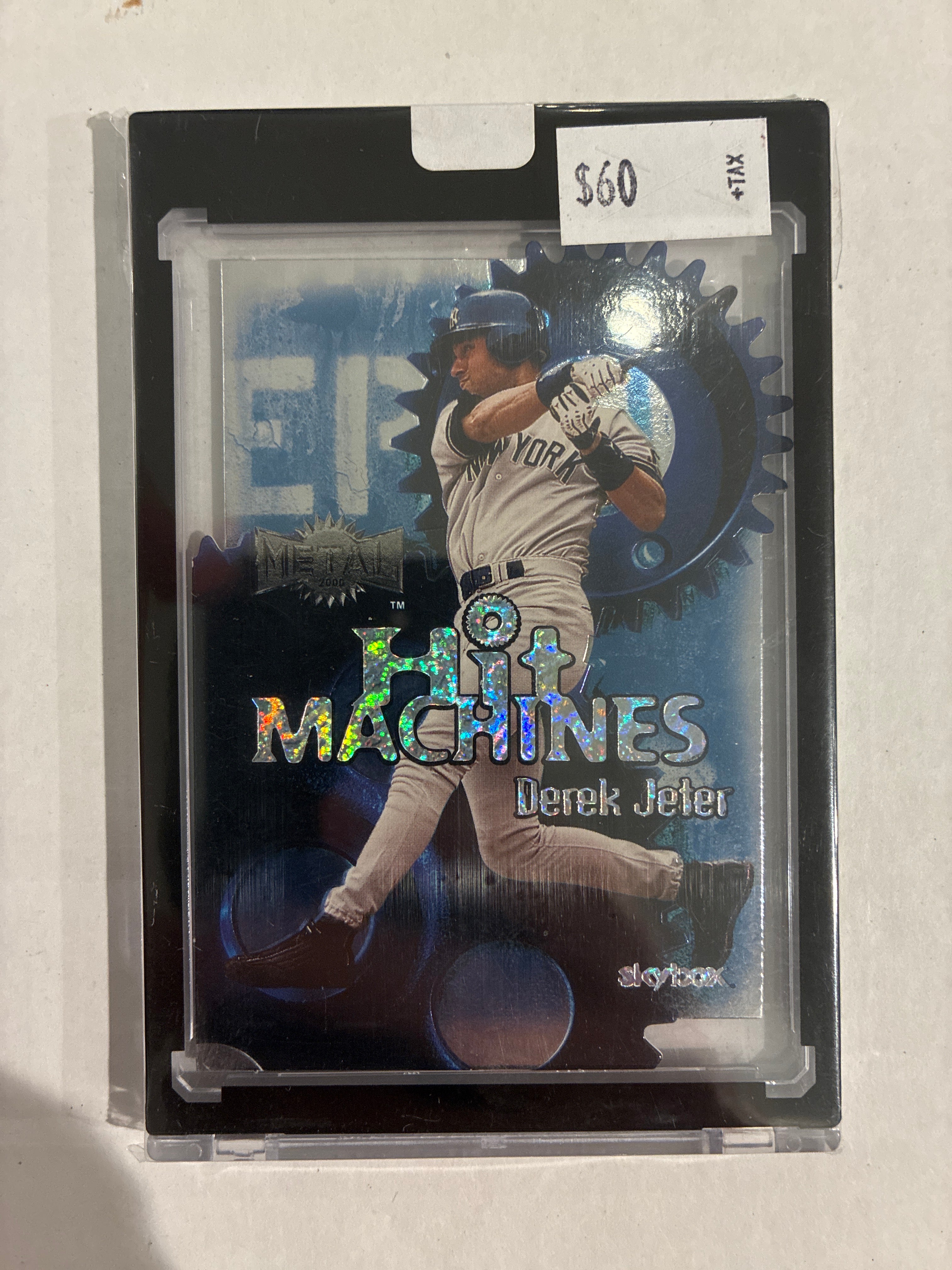 2000 Skybox Metal Hit Machines Derek Jeter #7