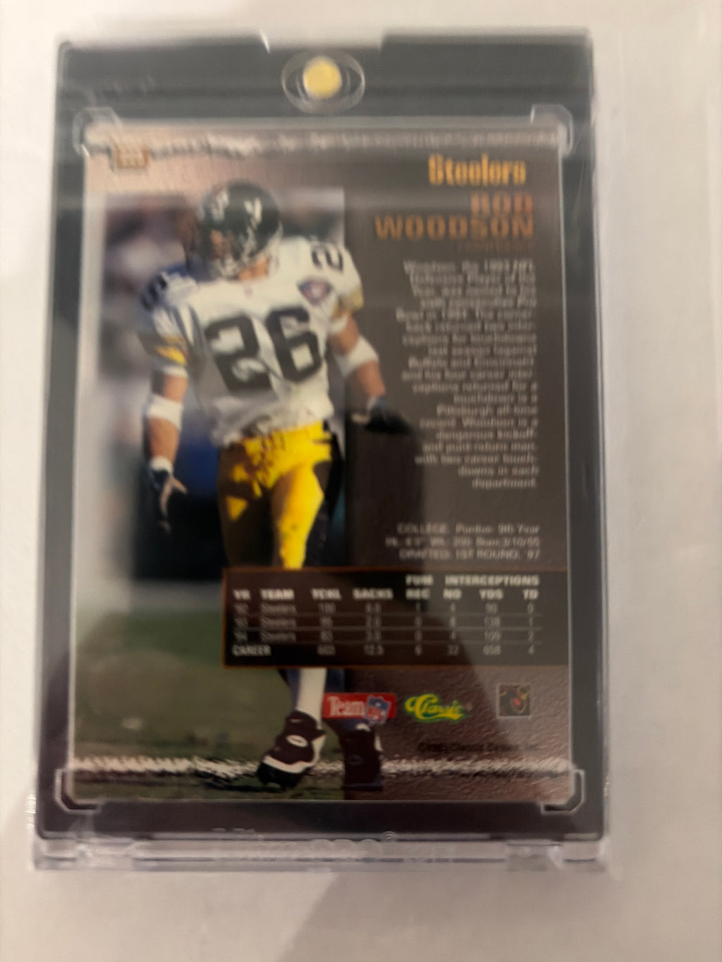 Rod Woodson Printers proof