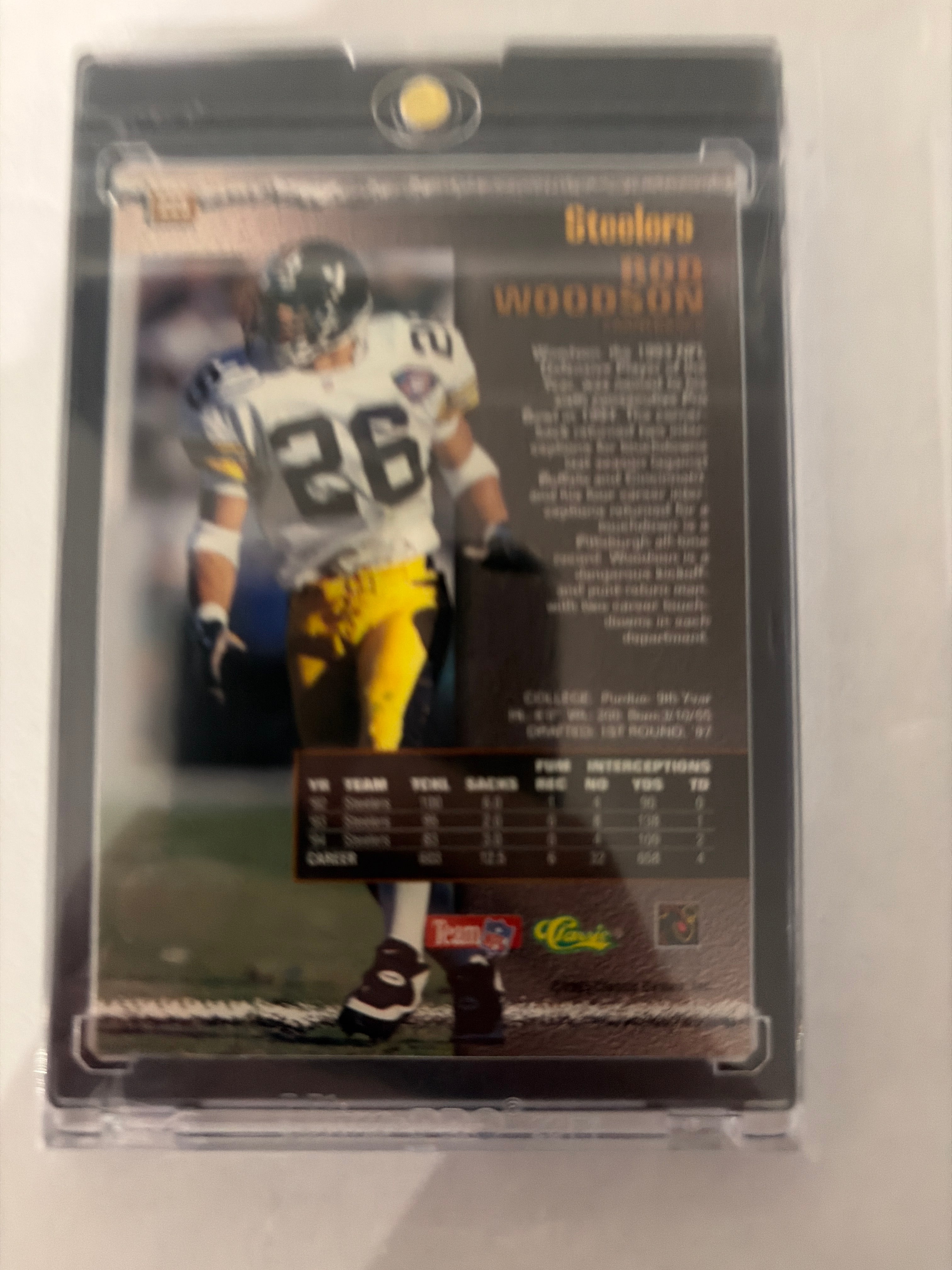 Rod Woodson Printers proof
