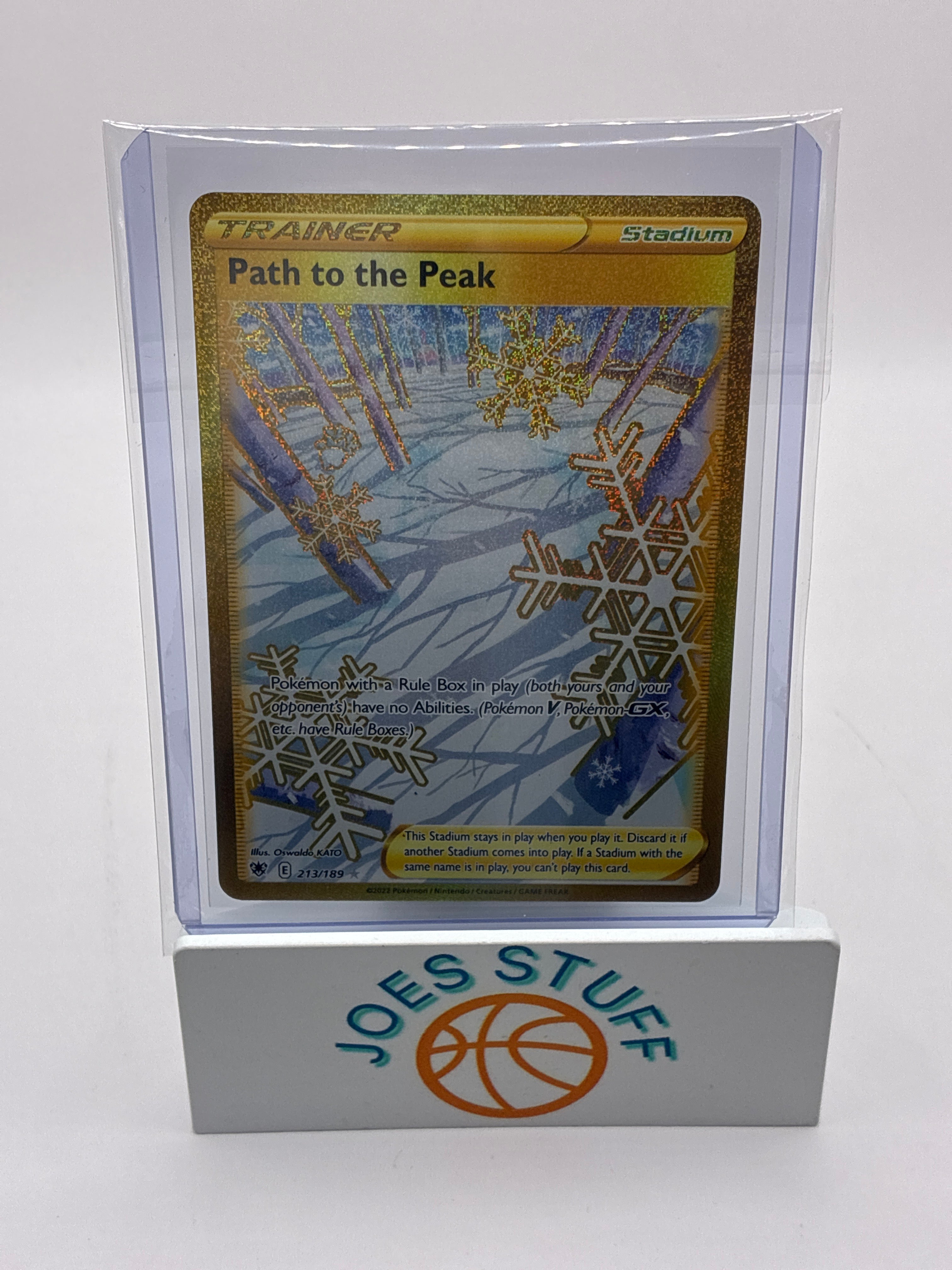 Path to the Peak (Secret) 213/189 Swsh1: Astral Radiance Holo