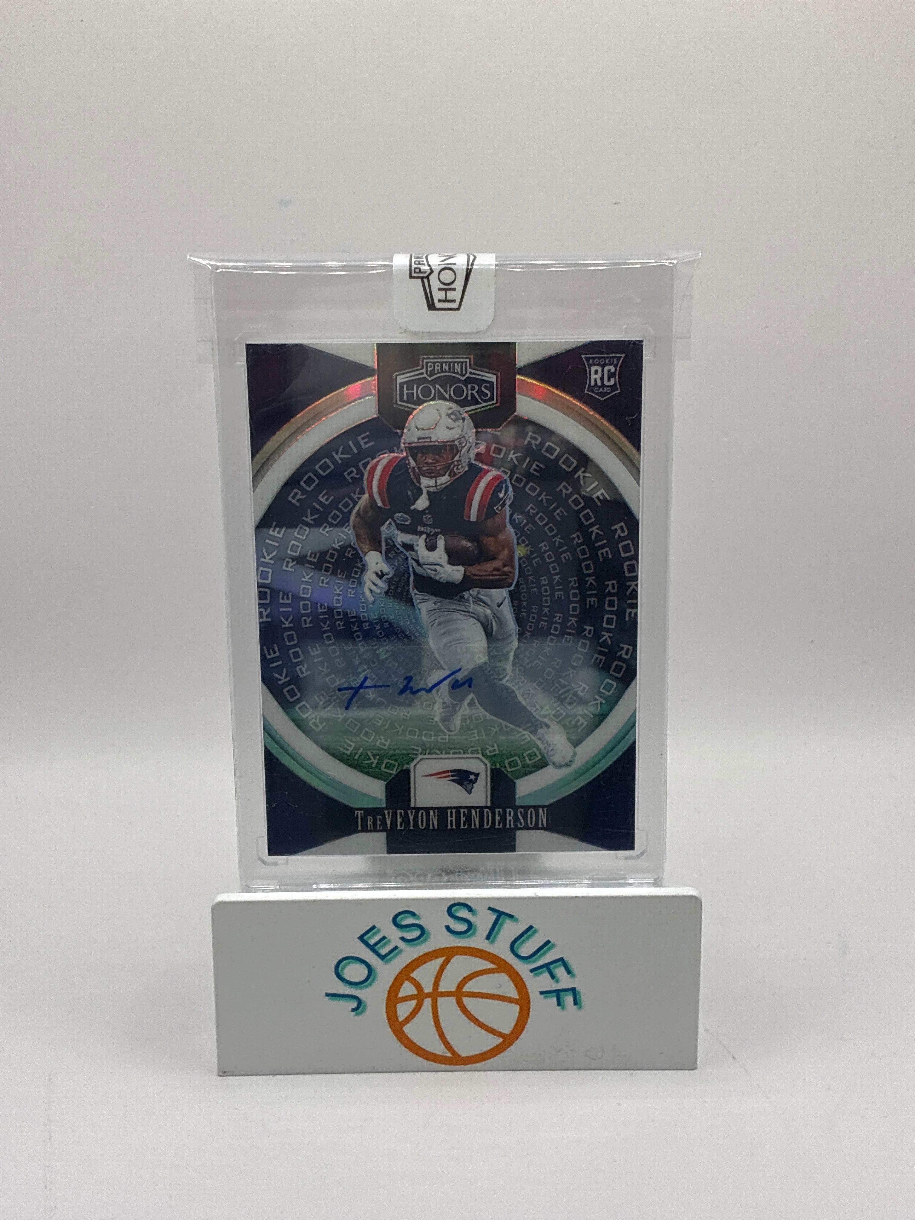 2025 Panini Honors Rookies TreVeyon Henderson Signatures 41/49