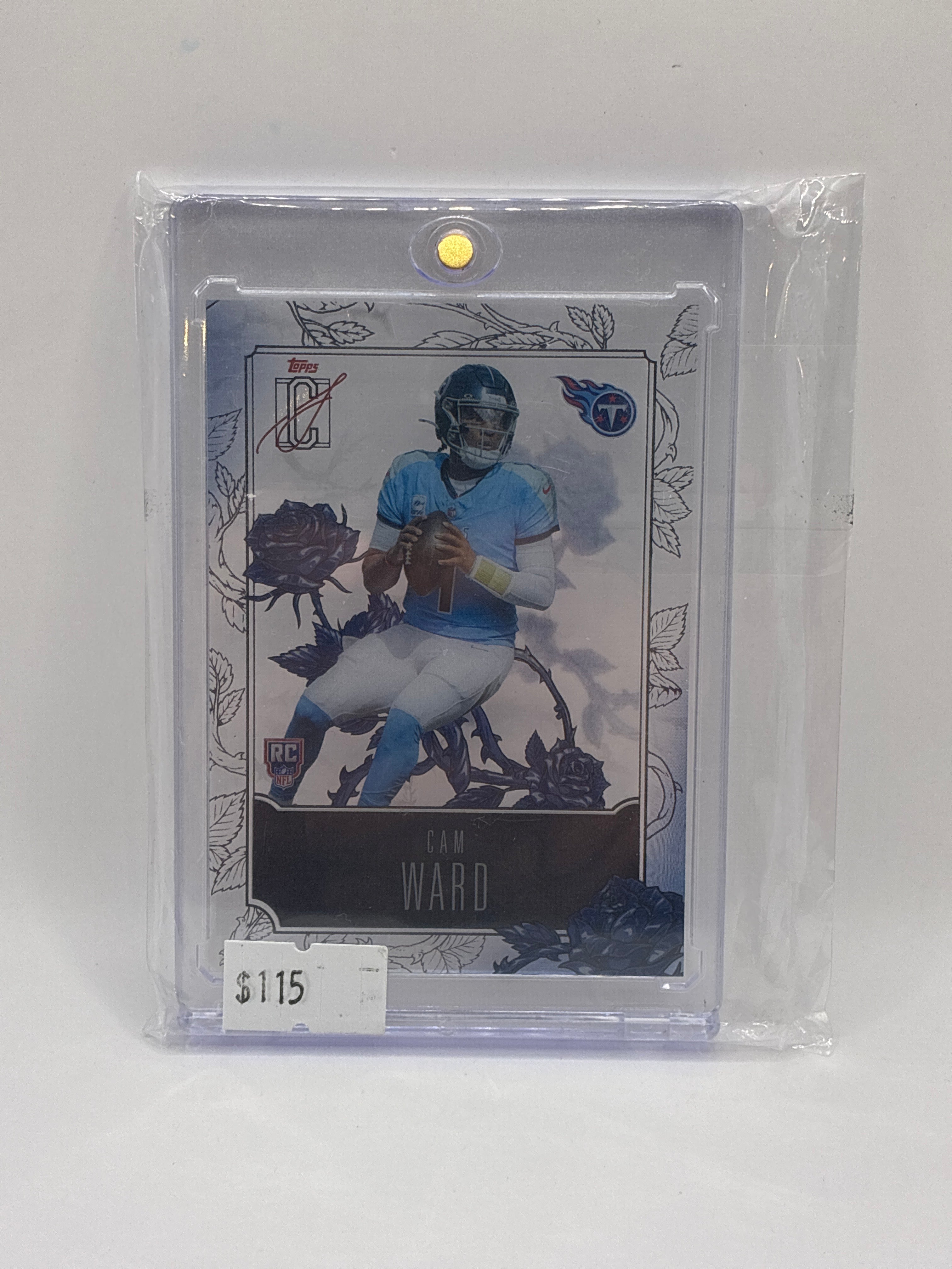 2025 Topps Signature Class Cam Ward Roses Rookie