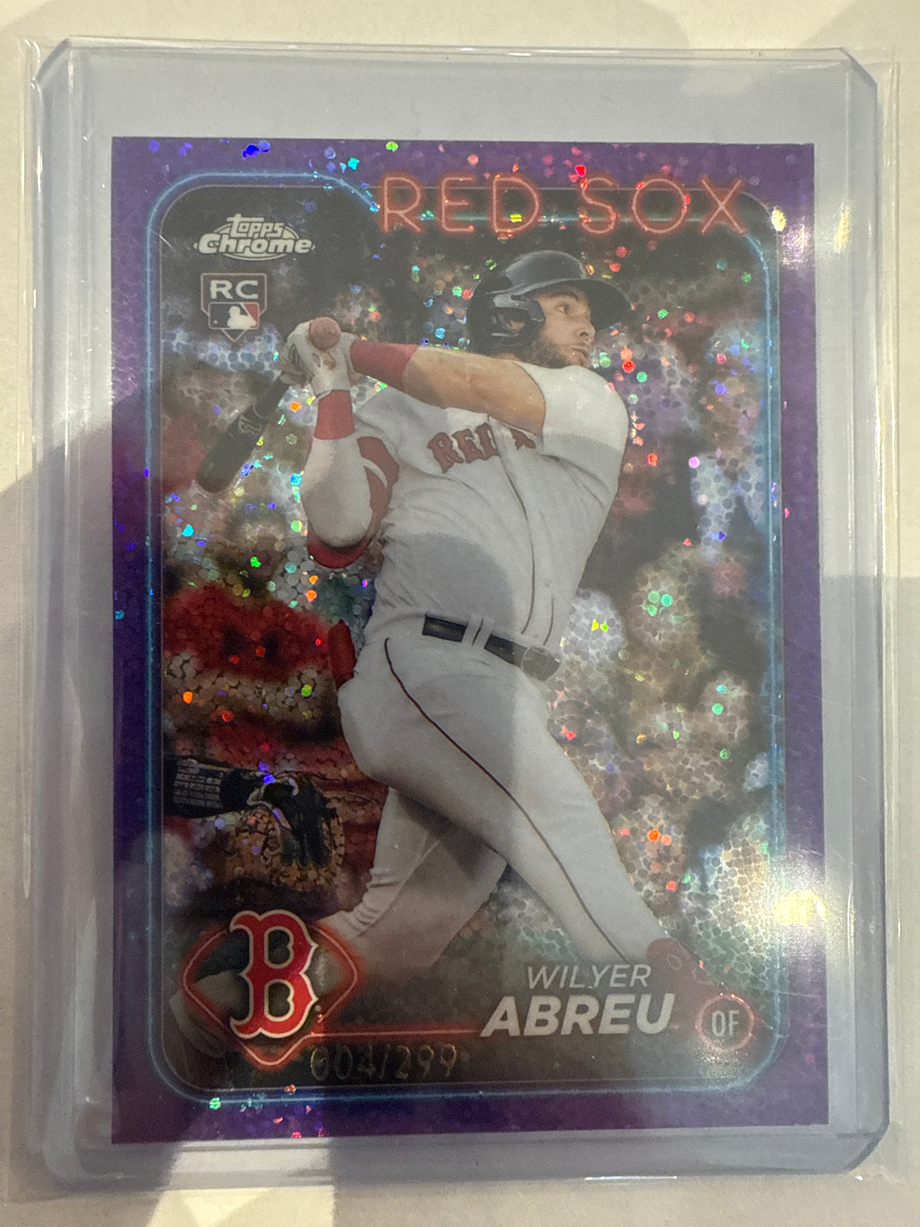 2024 Topps Chrome Wilyer Abreu 4/299