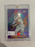 2025 Topps Finest Patrick Mahomes Purple Refractor 041/125