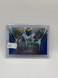 2025 Panini Prizm Black Fractal Bryce Underwood Blue Prizm 104/199