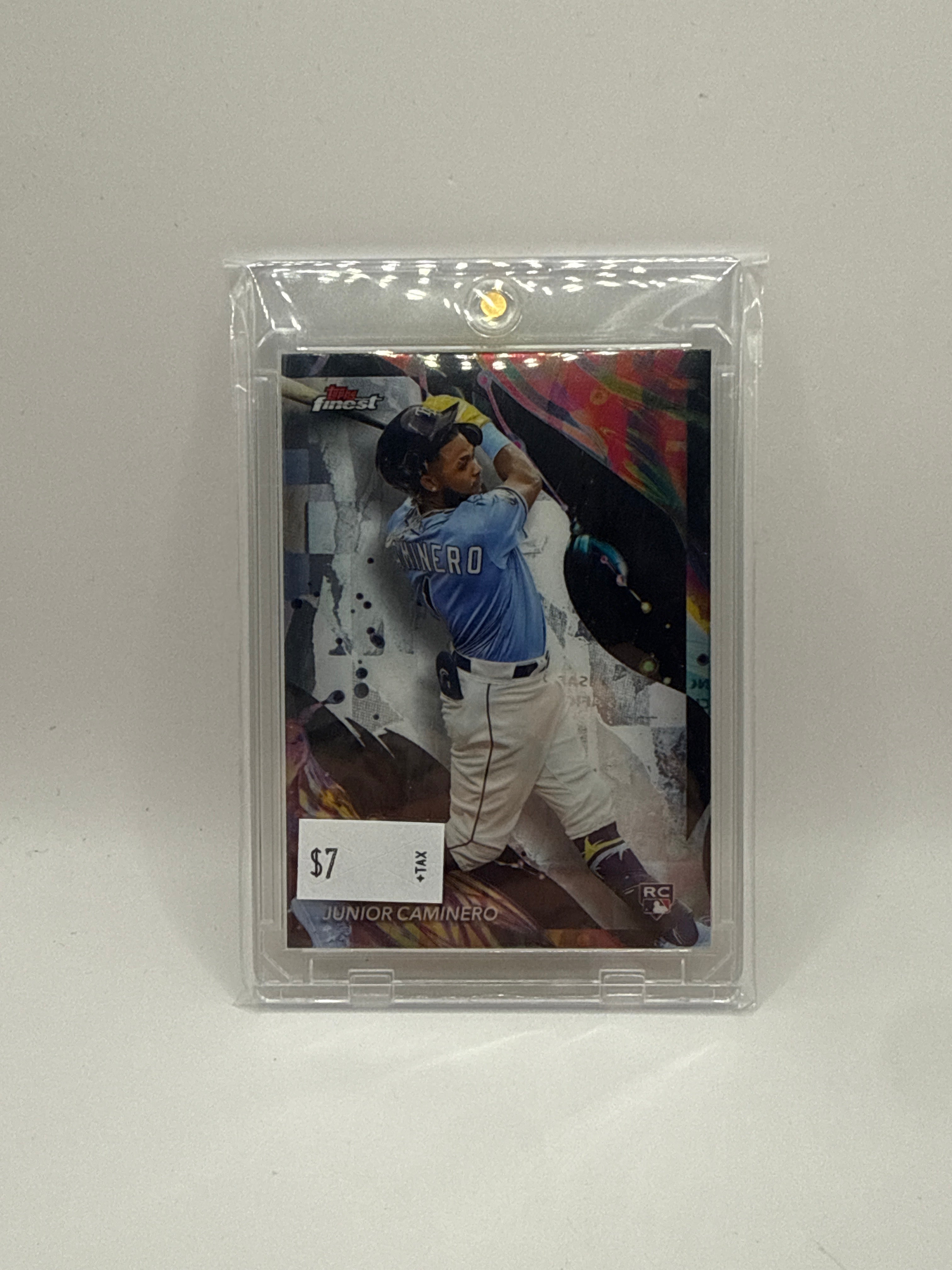 2024 Topps Finest Junior Caminero Uncommon