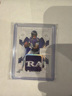 2025 national treasures patch Lamar Jackson 22/25