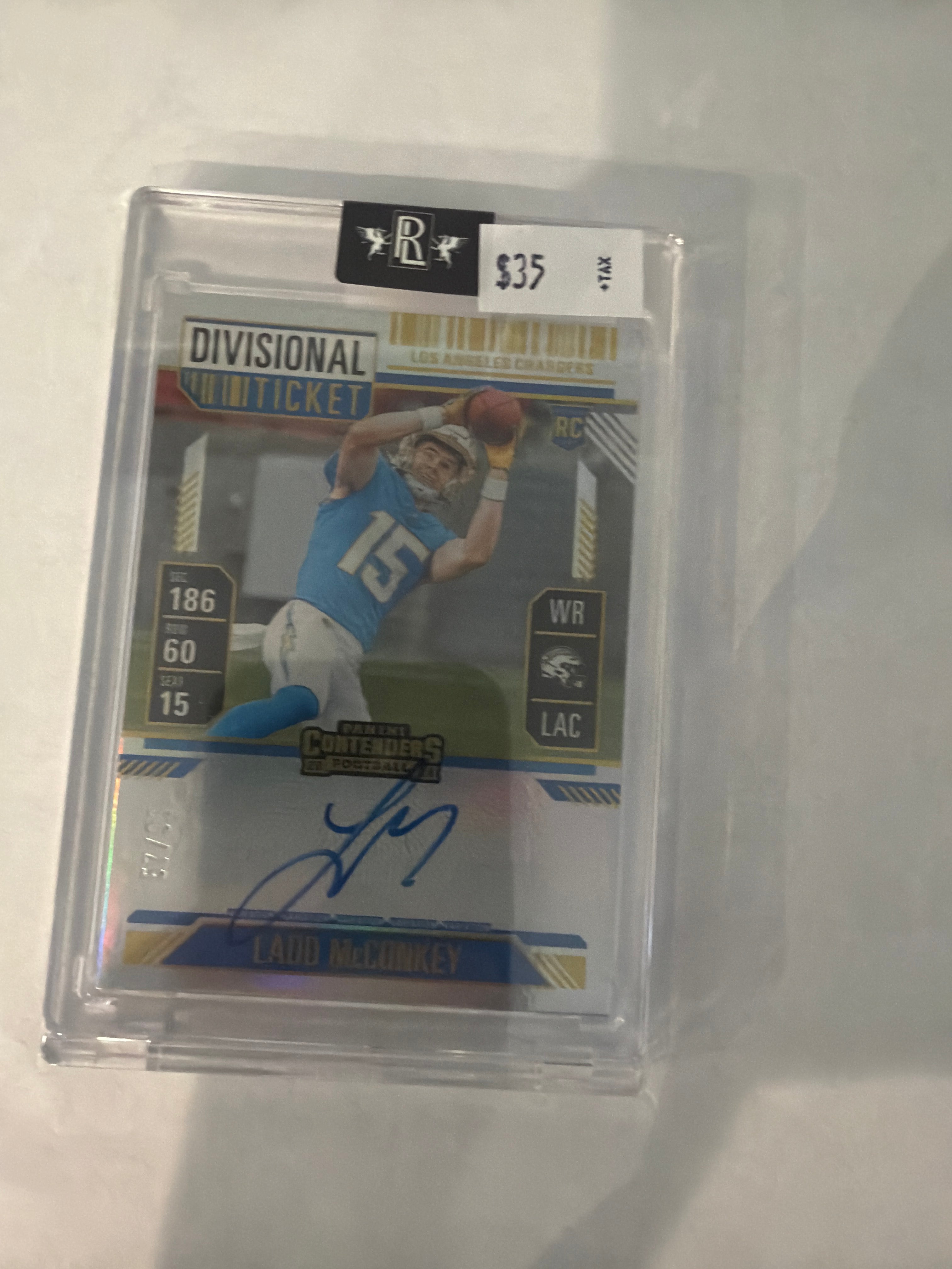 2024 contenders Ladd mcConkey auto 57/99