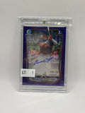 2026 Bowman Chrome Owen Carey 1st Bowman Auto Purple 206/250