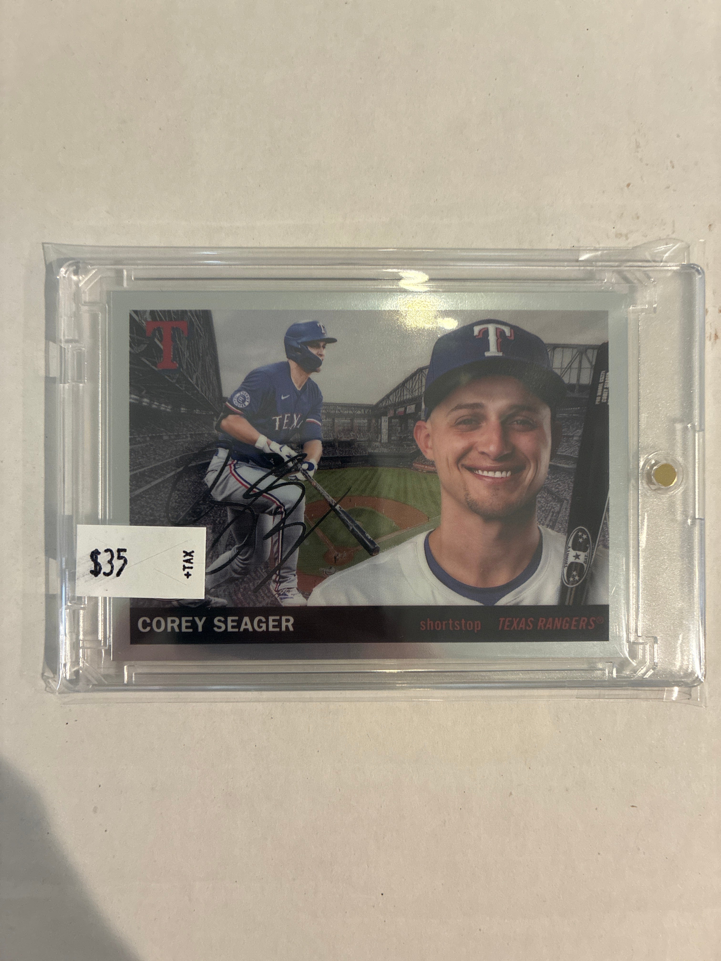 2025 Topps Chrome Corey Seager Auto