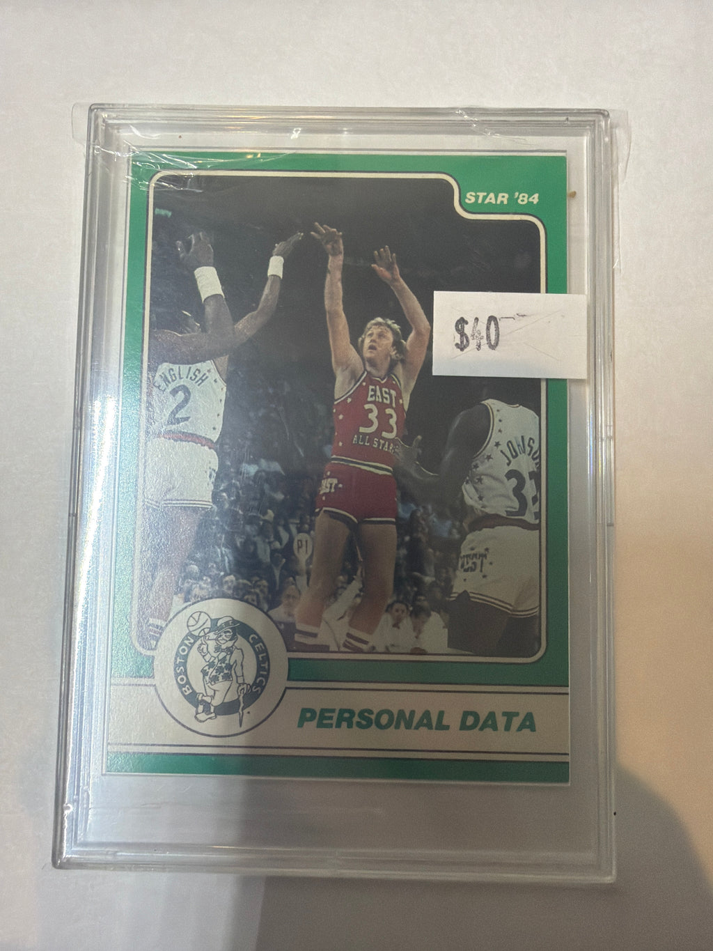 Larry bird personal data Celtic superstar 1984