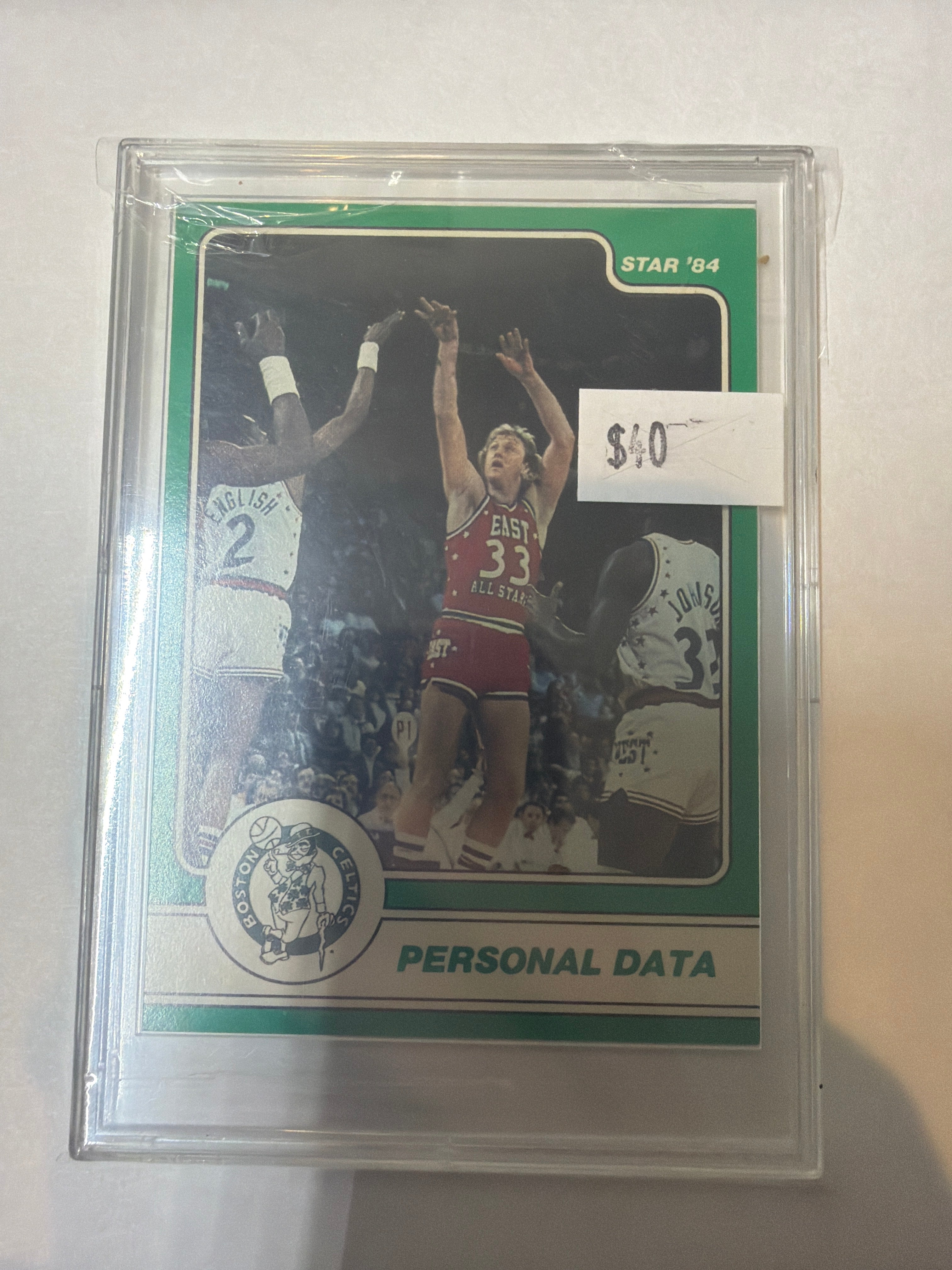Larry bird personal data Celtic superstar 1984