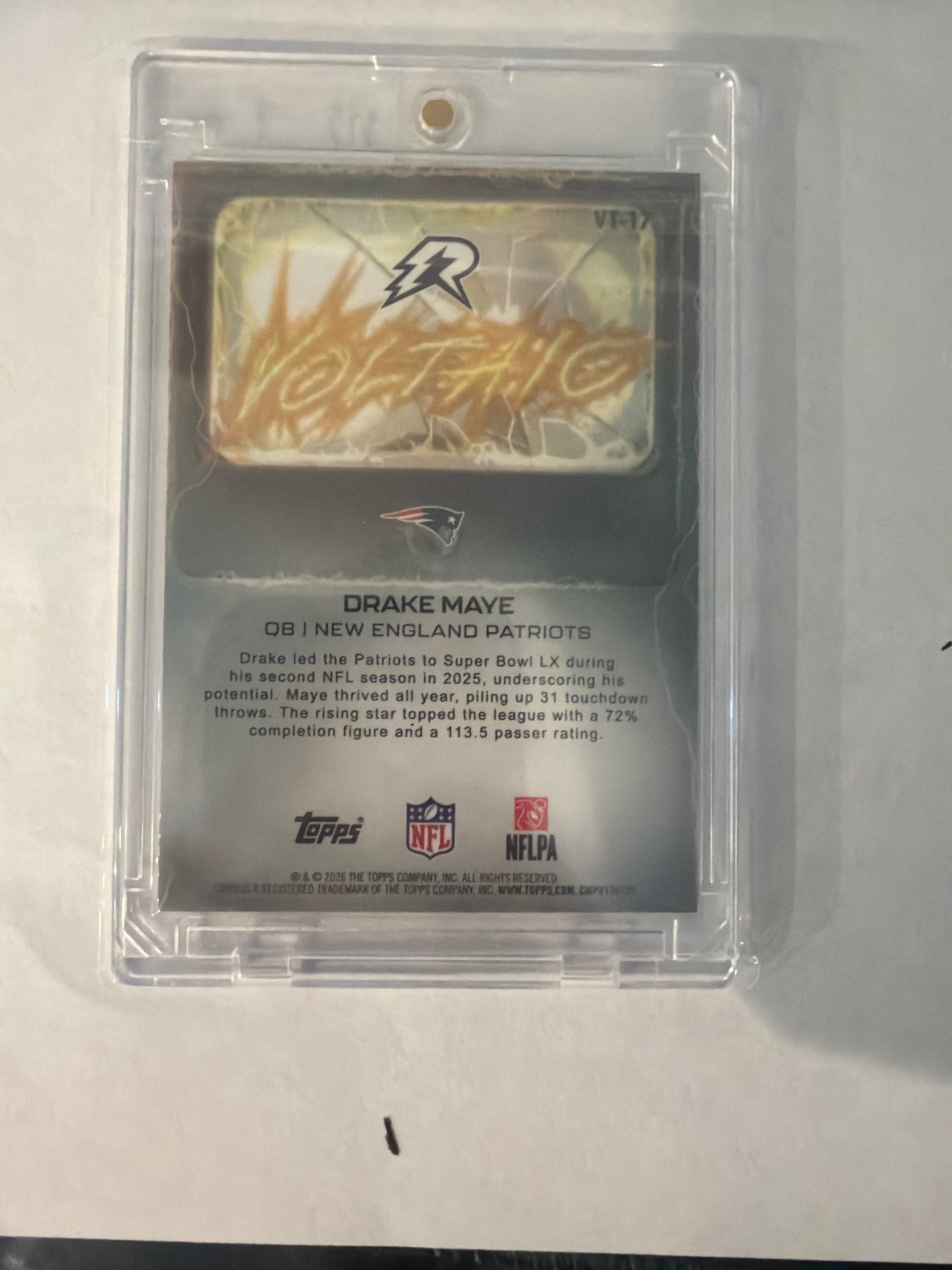 2026 Topps Drake Maye 104/425