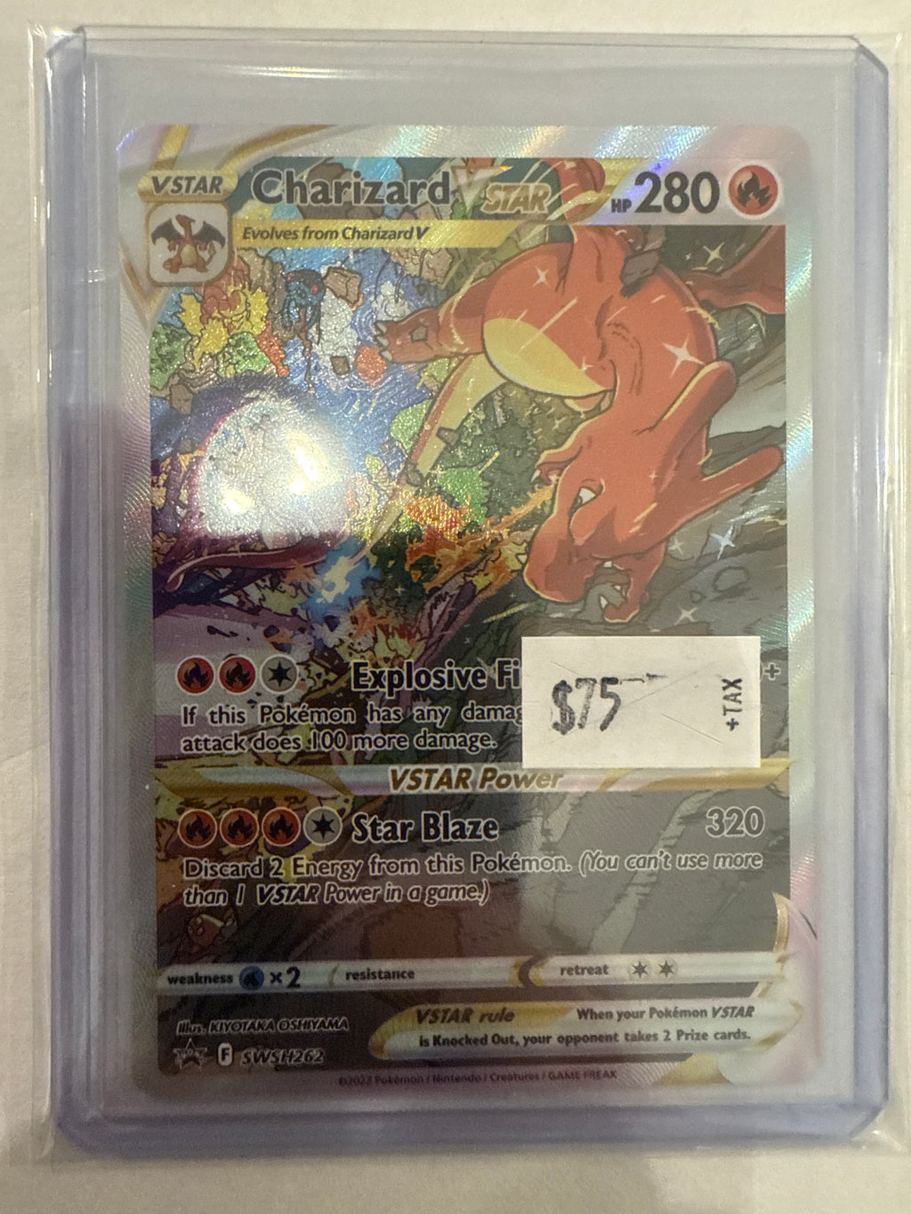 Charizard VStar SWSH262