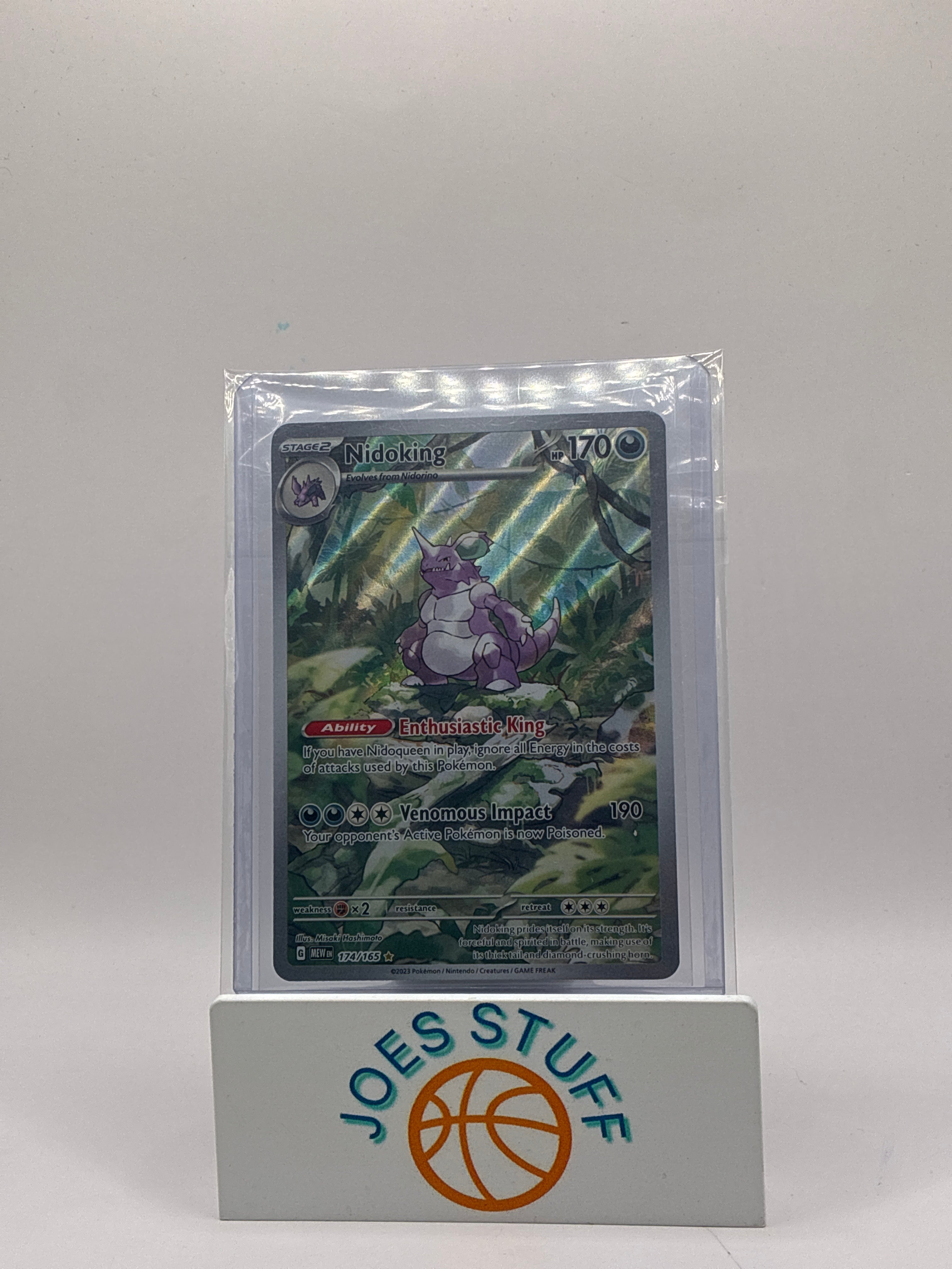 Nidoking 174/165 Sv: Scarlet & Violet 151 Holo