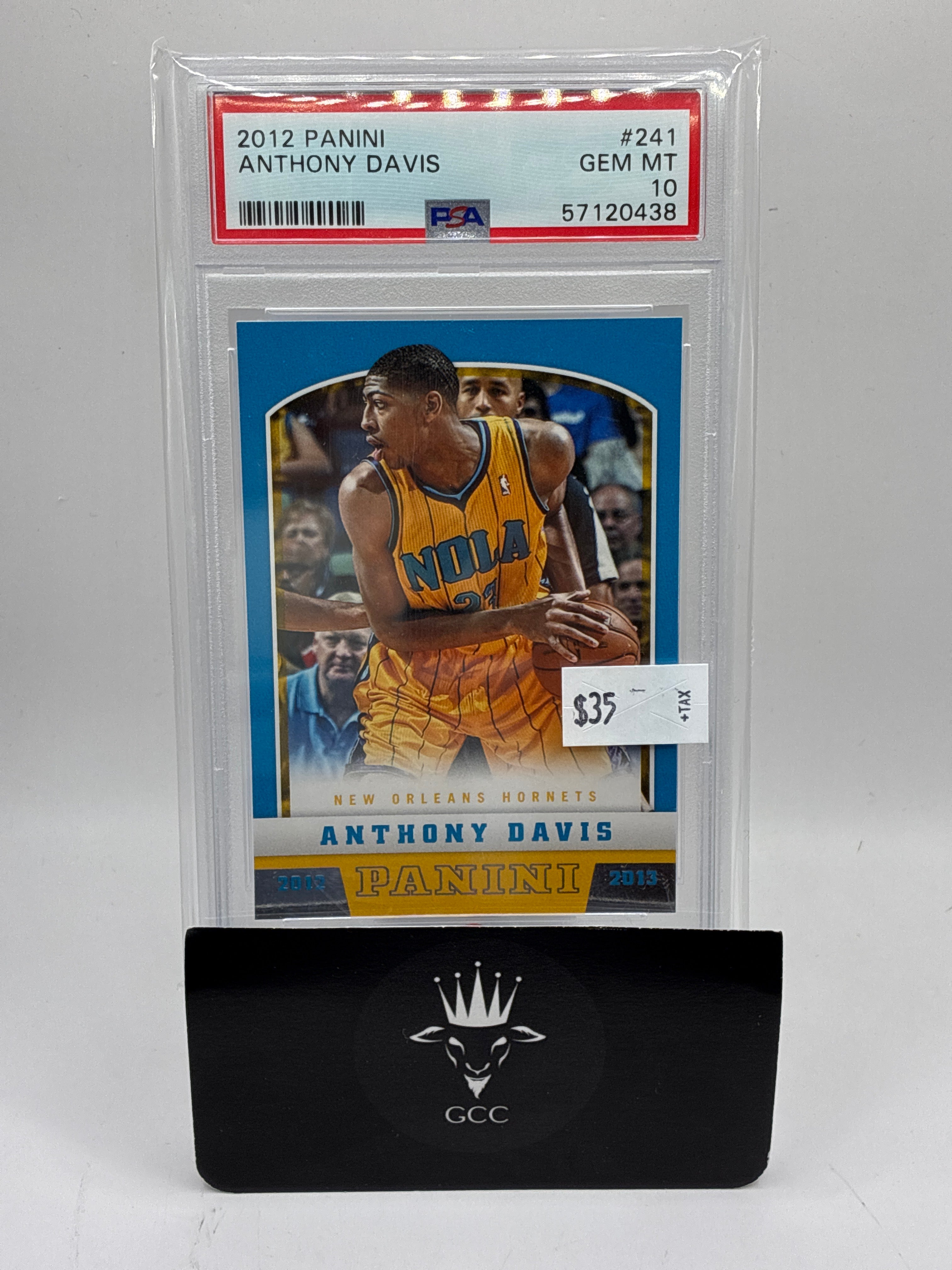 2012-13 Panini Anthony Davis PSA 10