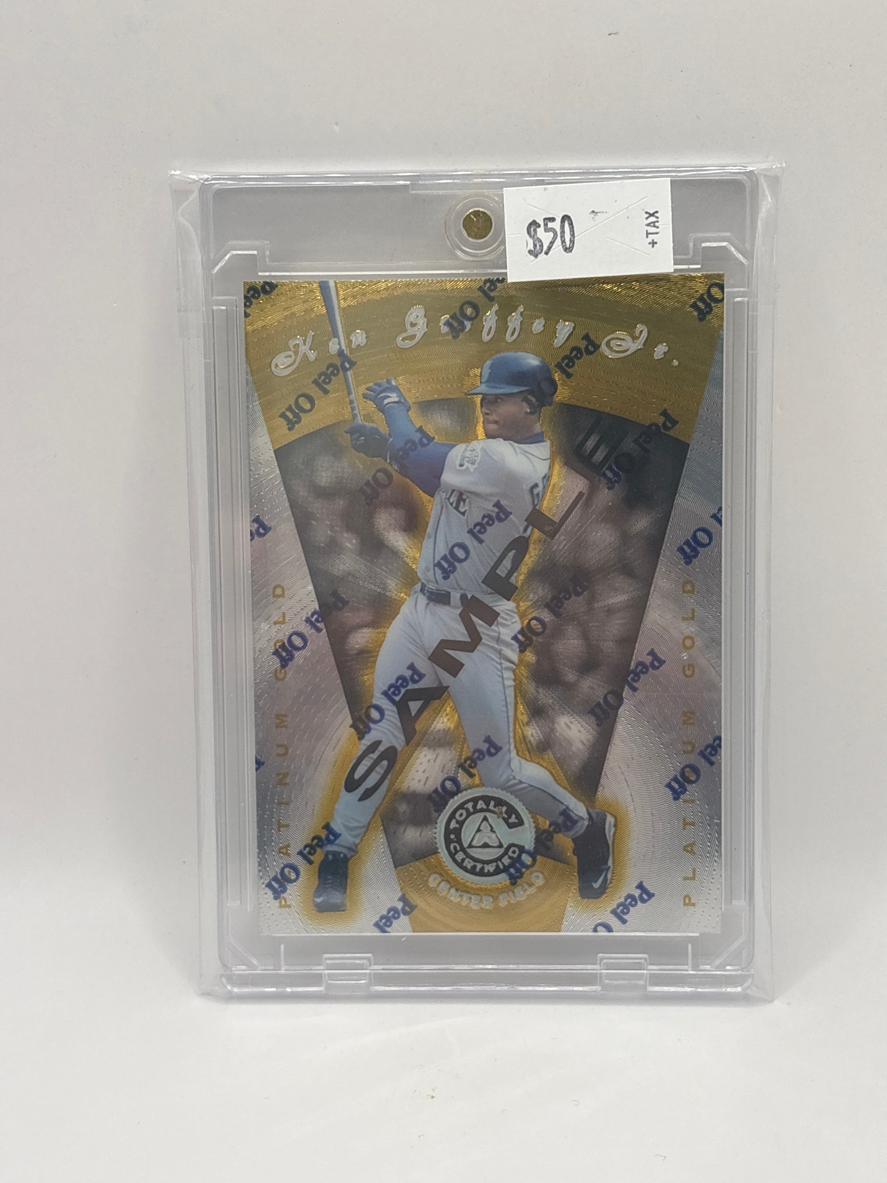 1997 Pinnacle Totally Certified Ken Griffey Jr. #53 Platinum Gold Promo /30
