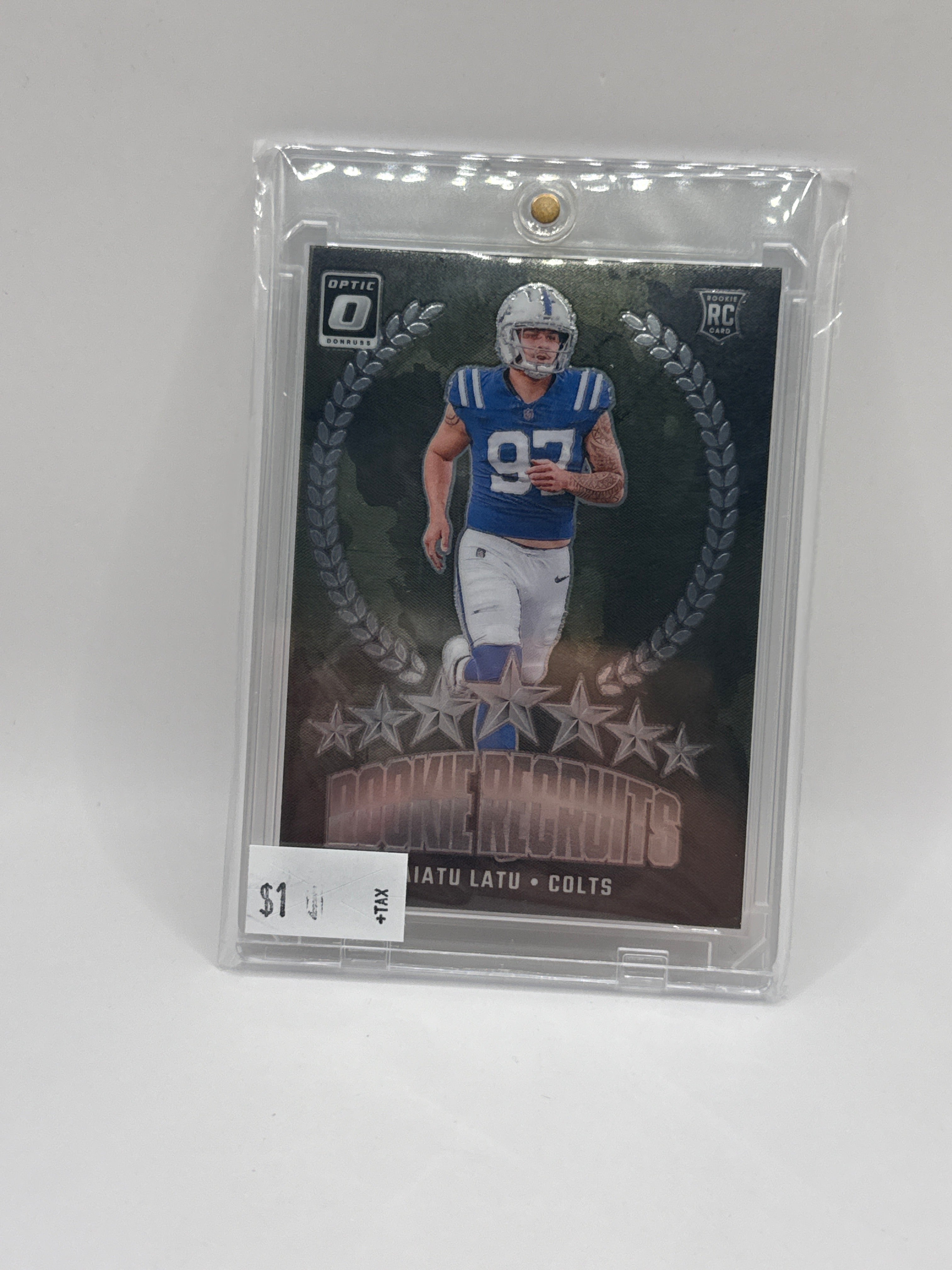 2024 Donruss Optic Laiatu Latu Rookie Recruits