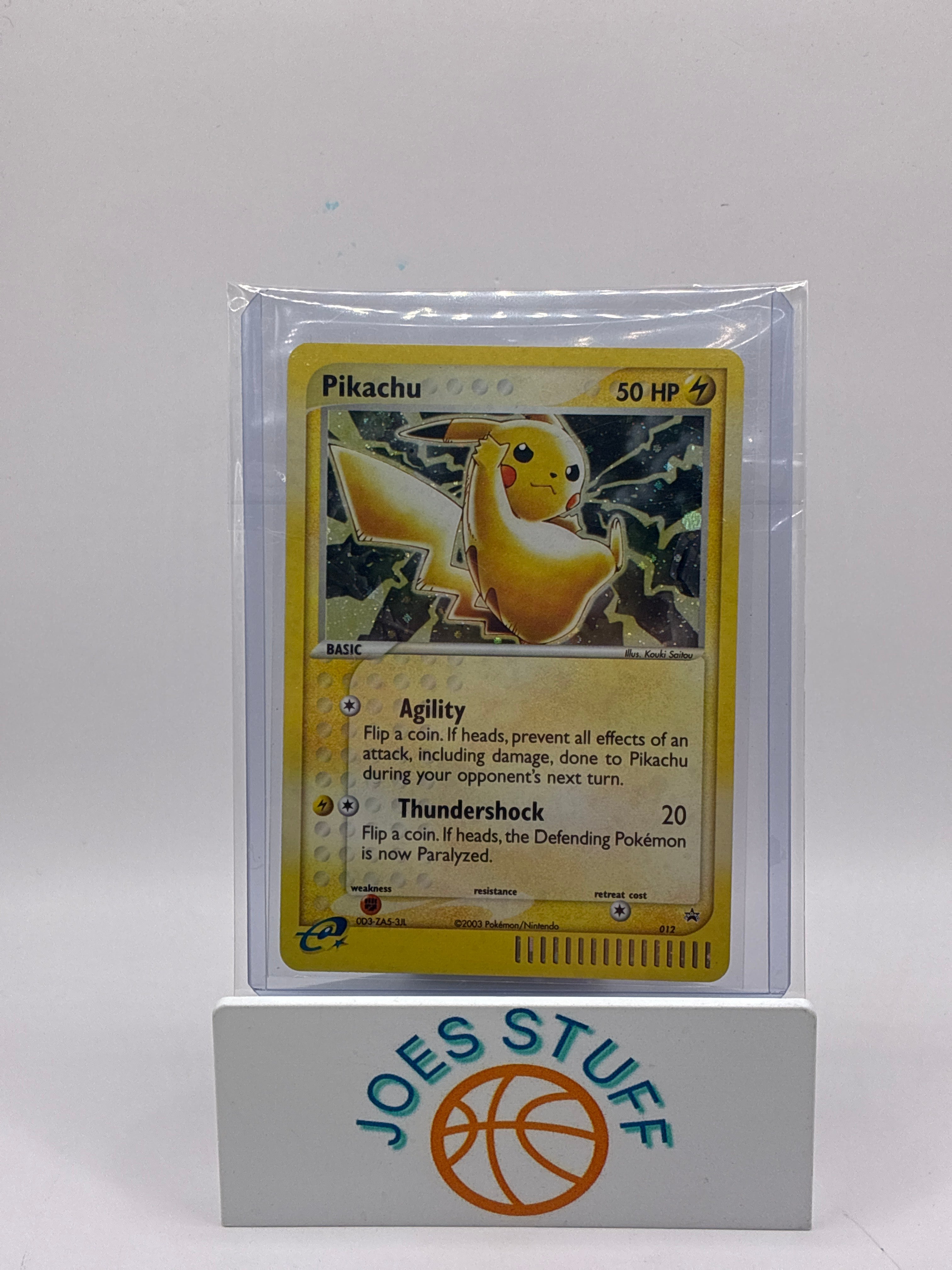 Pikachu - 012 (EX Series Collector’s Tin) 012 Nintendo Holo