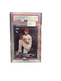 2018 Topps Chrome Shohei Ohtani Pitching PSA 9