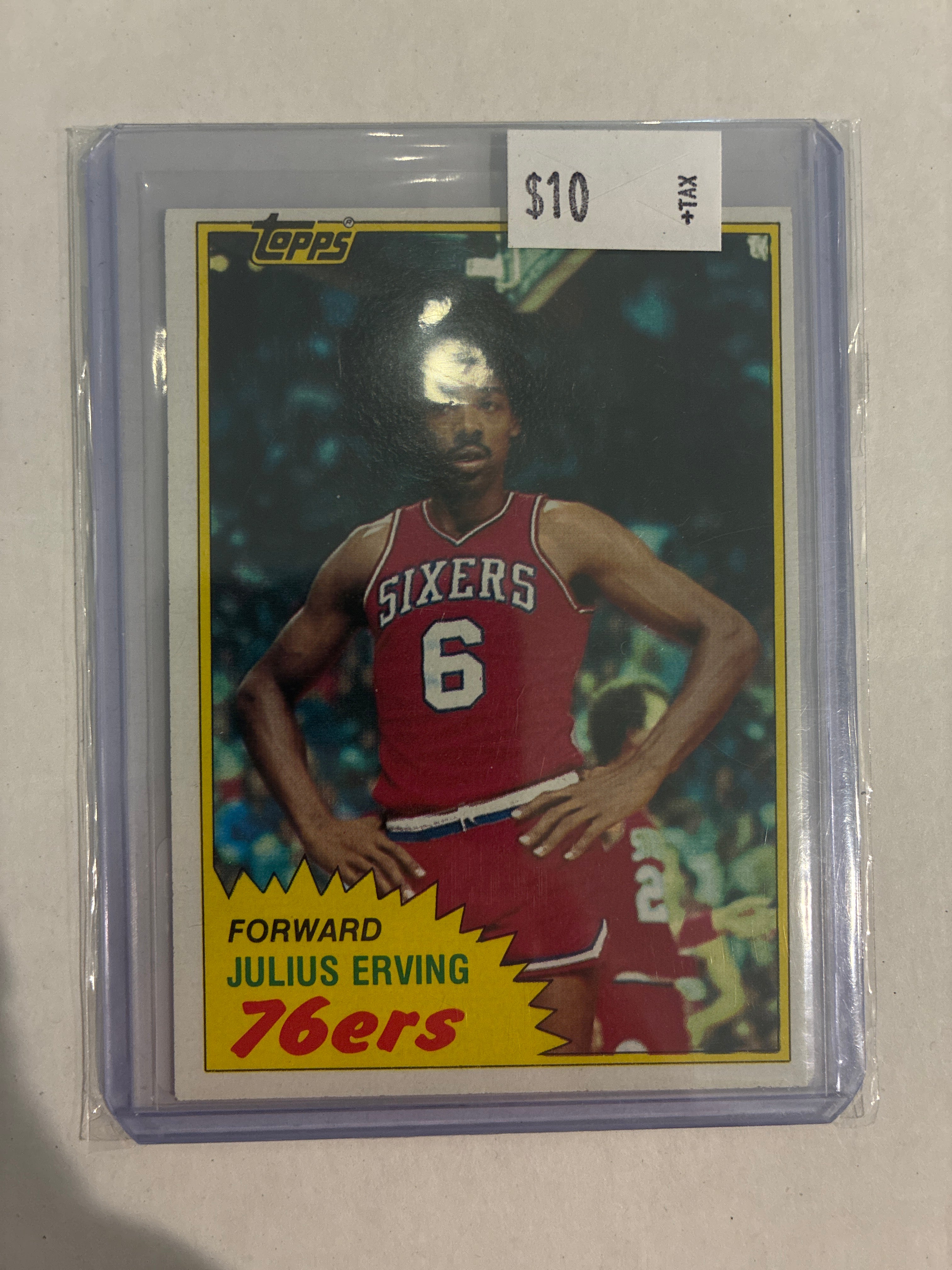 1982 Topps Julius Erving #30
