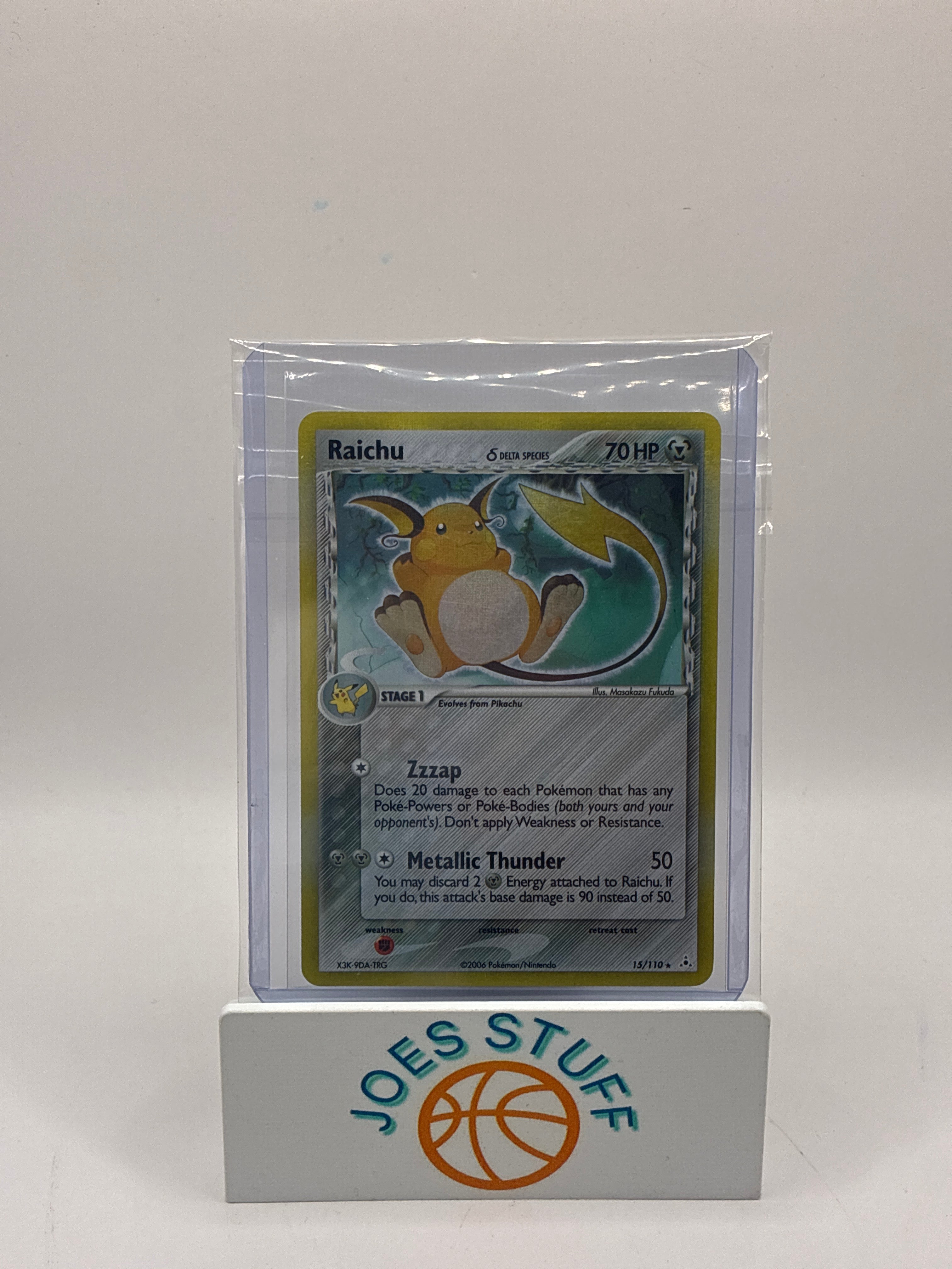 Raichu (Delta Species) 15/110 Holon Phantoms Holo