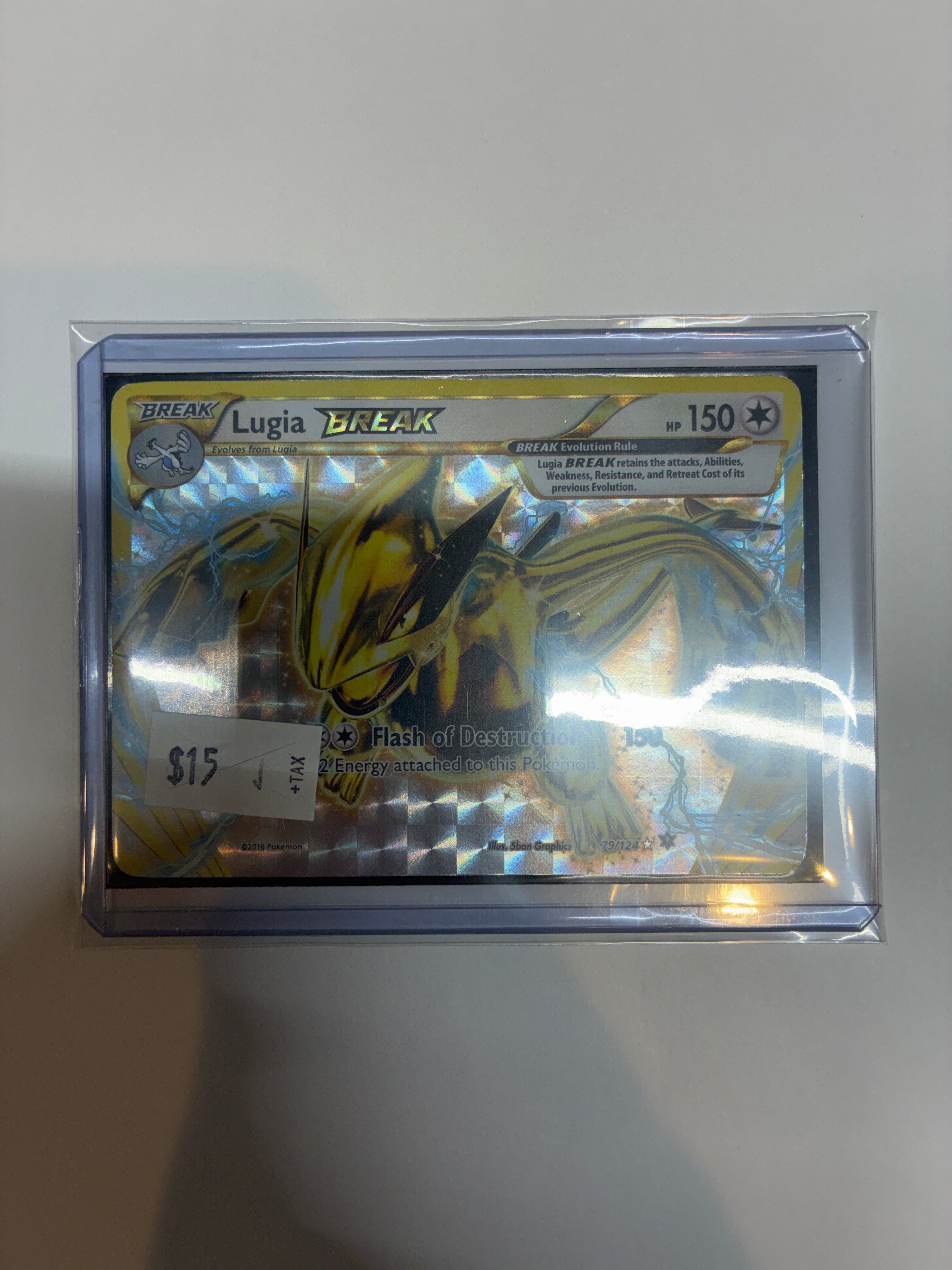 Lugia BREAK 79/124 Fates Collide Holo