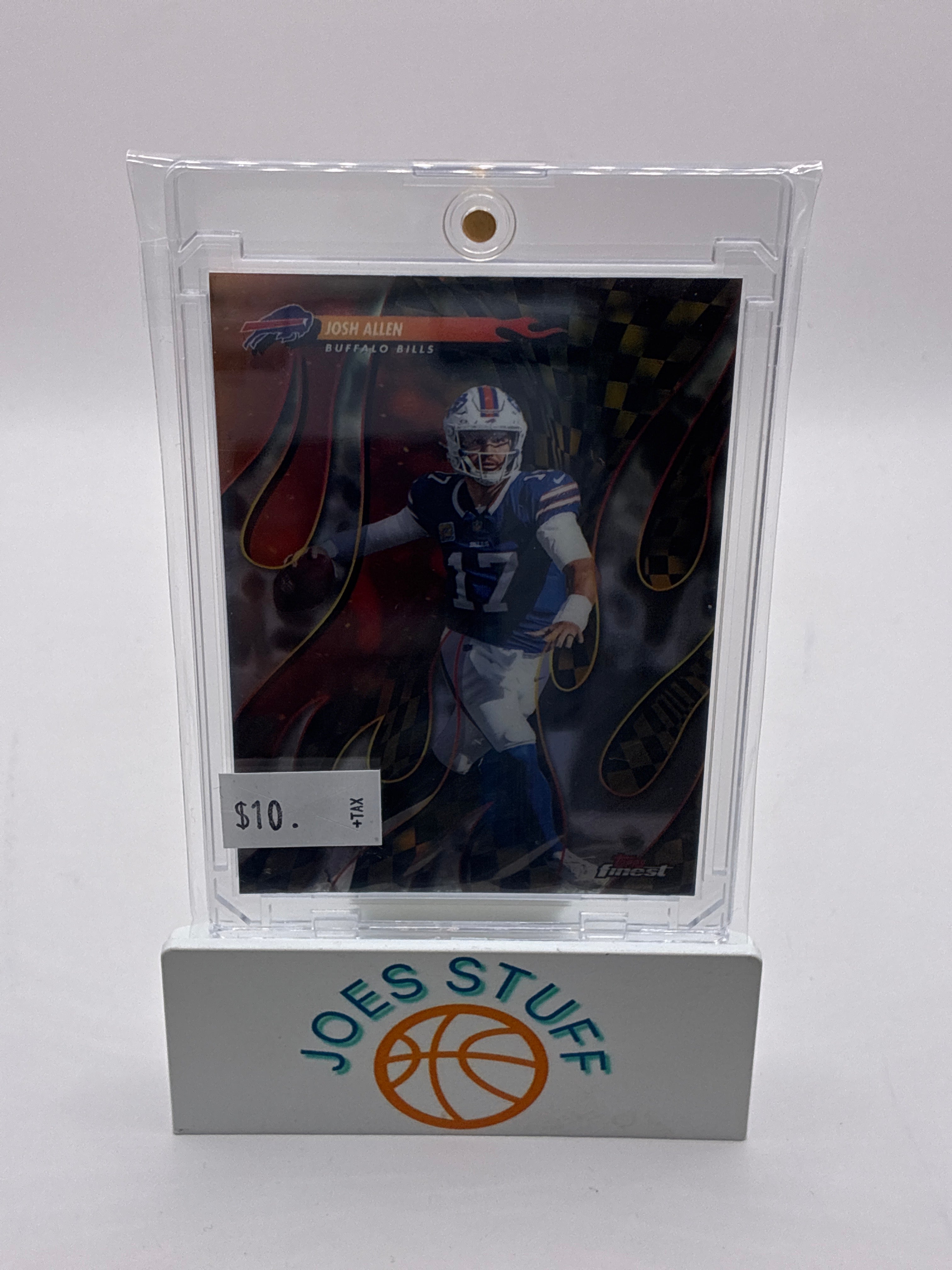 2025 Topps Finest Torchers Josh Allen #T-10 Insert