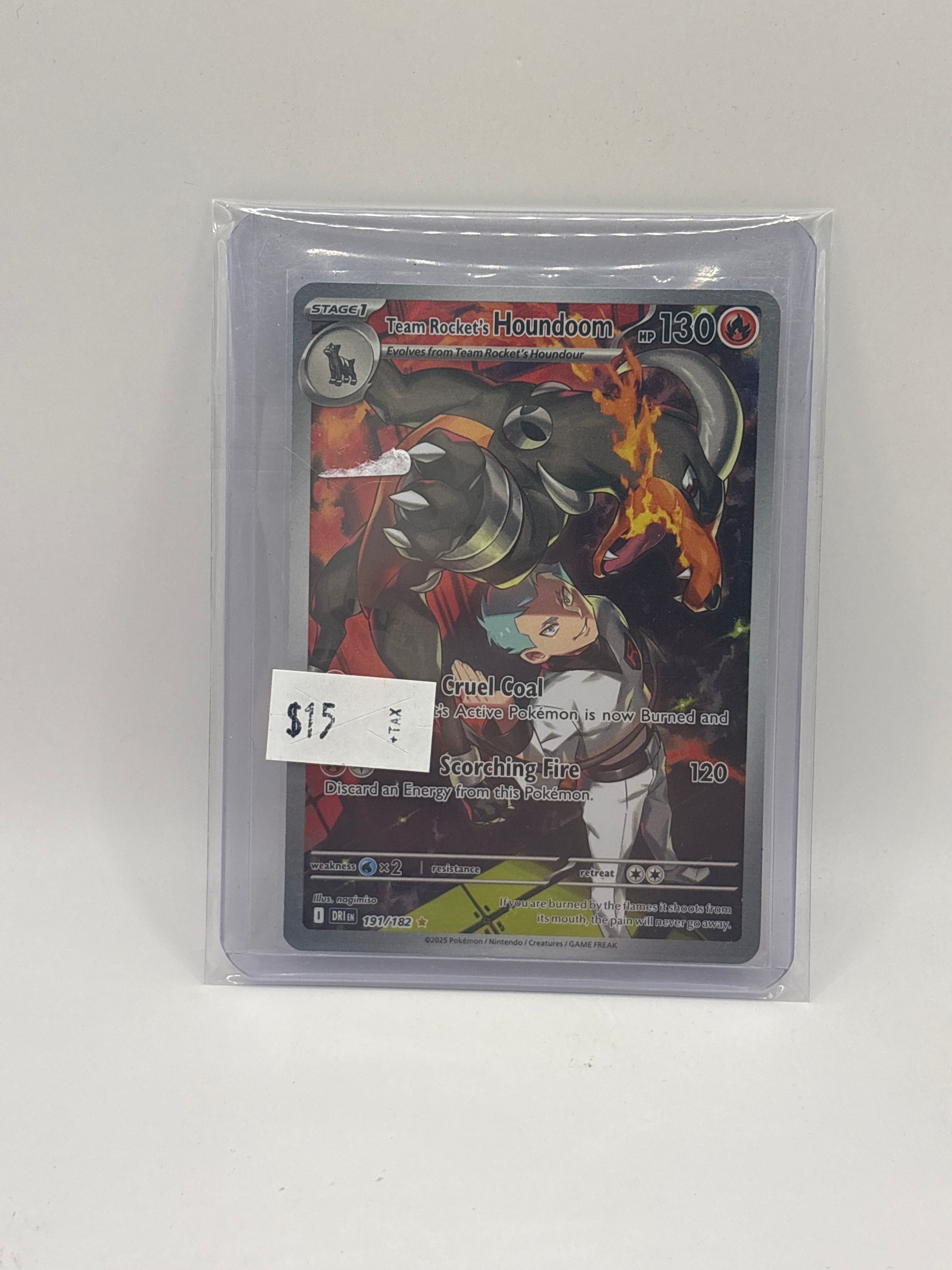 Team Rocket’s Houndoom 191/182 Sv10: Destined Rivals Holo