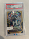 2019 Panini Prizm Tom Brady Gold Lazer Prizm PSA 10