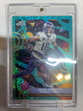 2025 Topps Cosmic Chrome Justin Jefferson #65 Aqua Equinox Refractor 124/199